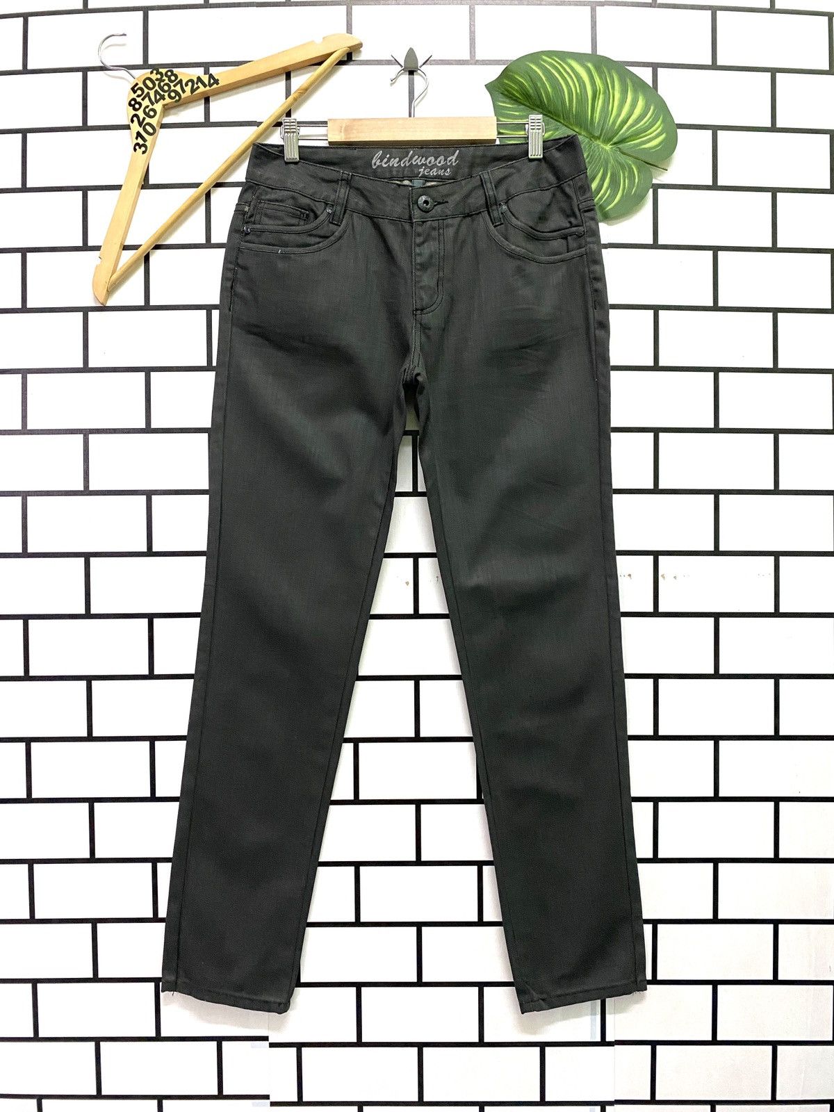 Designer × Japanese Brand × Other Japanese BINDWOOD JEANS Waxed Low Rises Pant Size US 30 / EU 46 - 1 Thumbnail