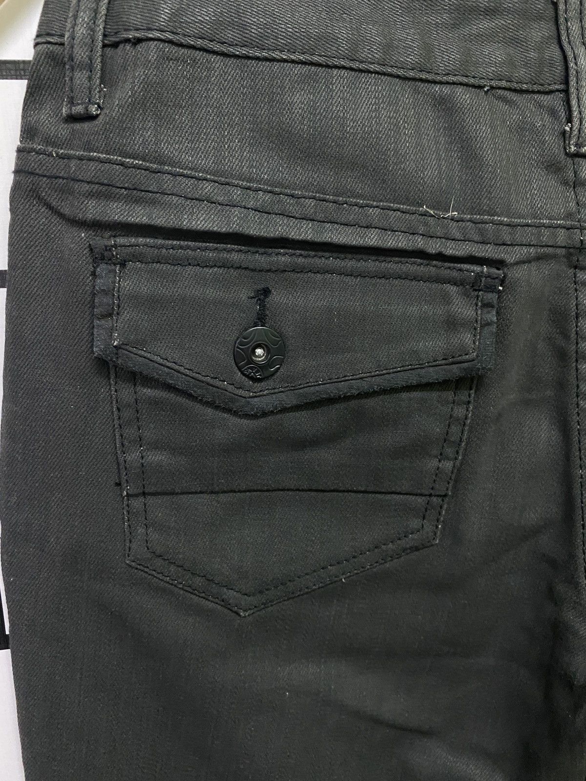 Designer × Japanese Brand × Other Japanese BINDWOOD JEANS Waxed Low Rises Pant Size US 30 / EU 46 - 21 Thumbnail