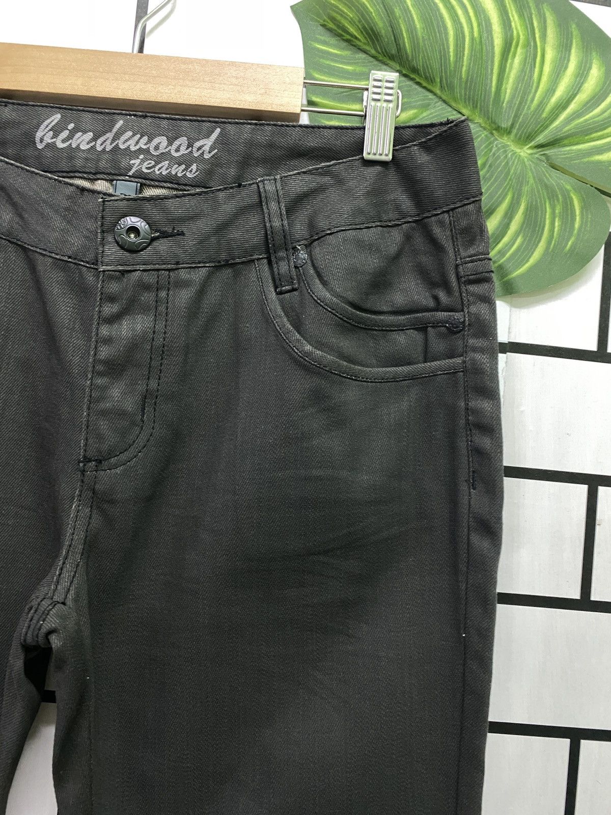 Designer × Japanese Brand × Other Japanese BINDWOOD JEANS Waxed Low Rises Pant Size US 30 / EU 46 - 5 Thumbnail