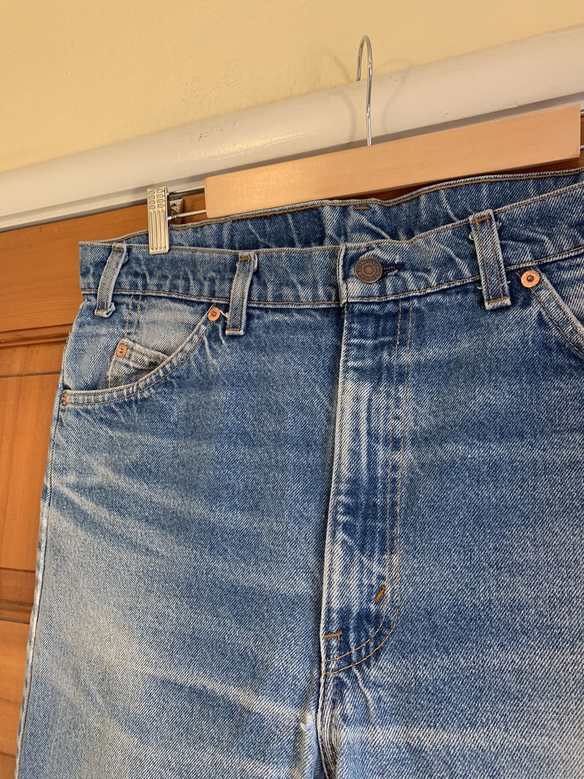 Levi's × Vintage *RARE* Vintage Levi’s 505 Orange Tab USA Made Denim Jeans Size US 36 / EU 52 - 5 Thumbnail