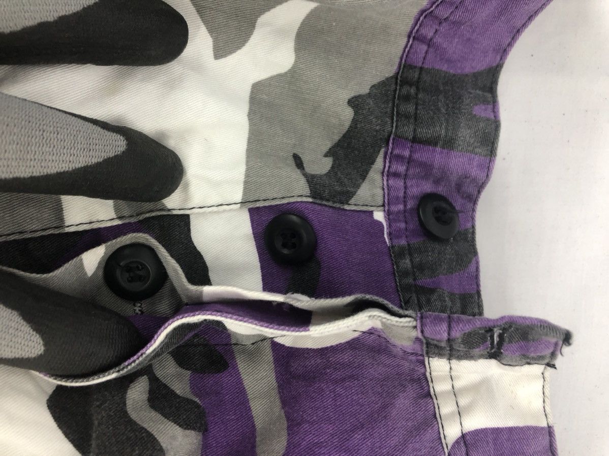 Hunter BIG SIZE 44! MILITARY PURPLE CAMO BAGGY CARGO PANTS Size US 44 / EU 60 - 10 Thumbnail