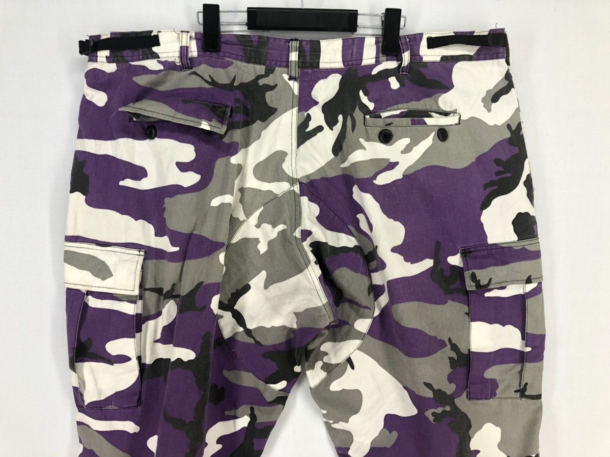 Hunter BIG SIZE 44! MILITARY PURPLE CAMO BAGGY CARGO PANTS Size US 44 / EU 60 - 7 Thumbnail
