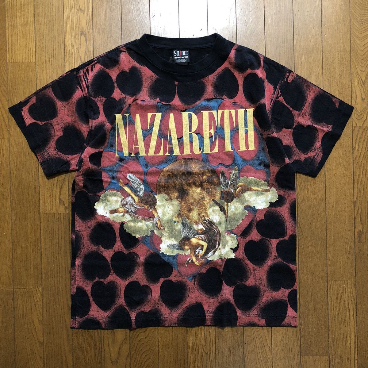 セントマイケル SAINT MICHAEL NAZARETH HEART　T 楽天市場】SAINT MxxxxxxNAZARETH SS T-SHIRTナザレス ハート