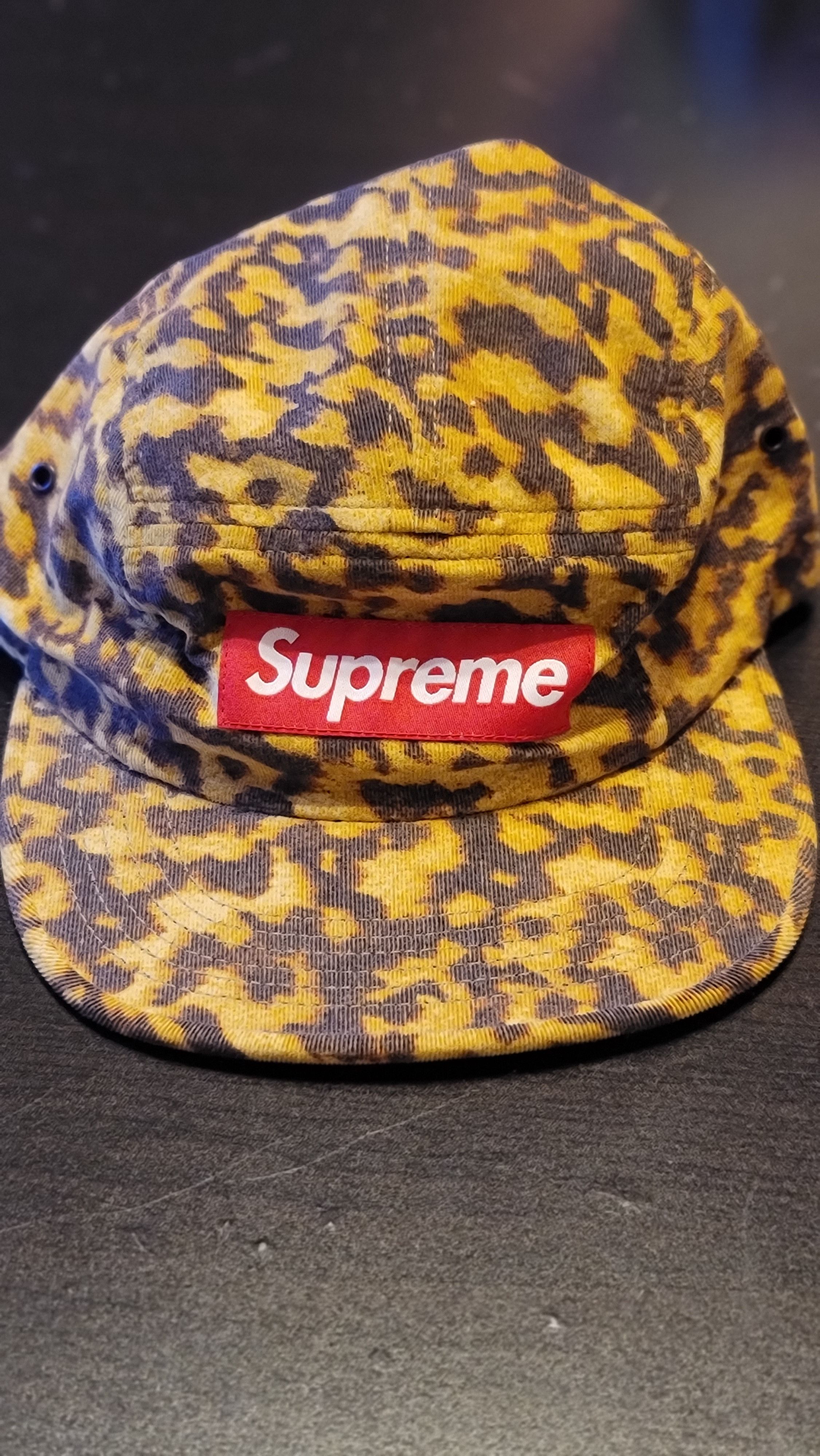 Supreme Supreme x liberty art fabrics cheetah print hat | Grailed