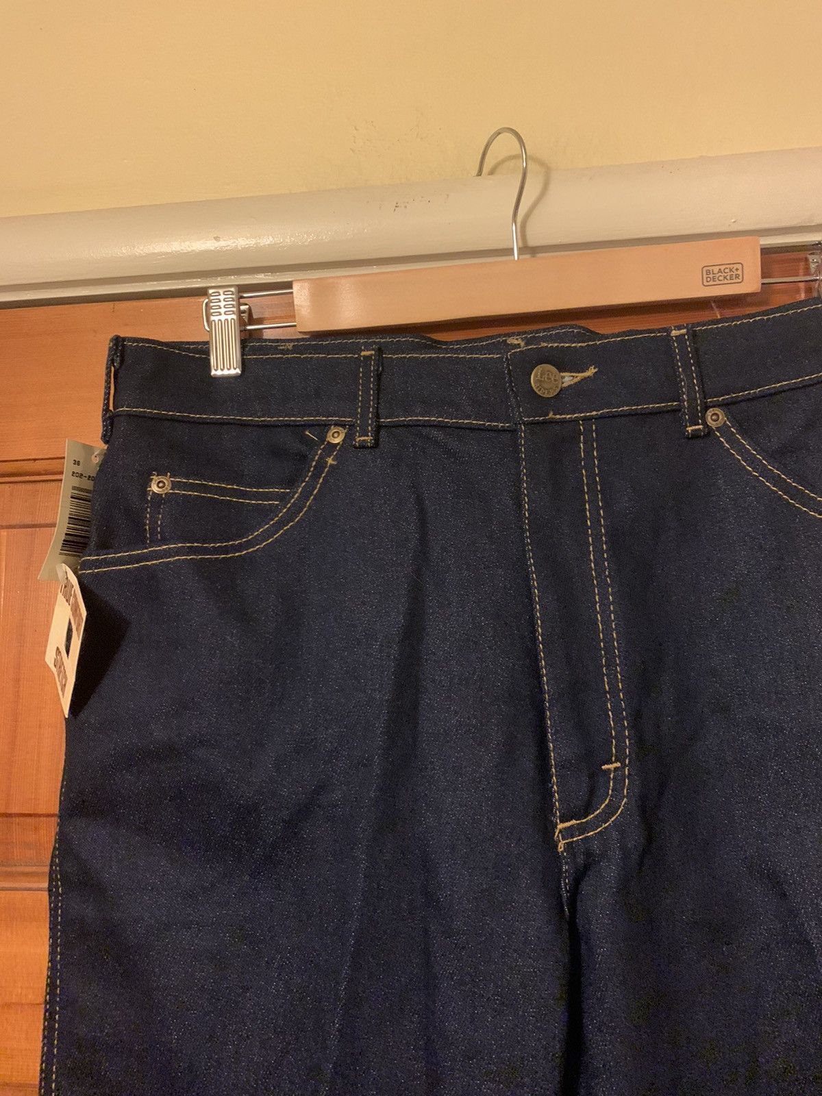 Lee × Vintage *RARE* New Vintage Lee Riders Boot Cut Denim Jeans - Size US 34 / EU 50 - 3 Thumbnail