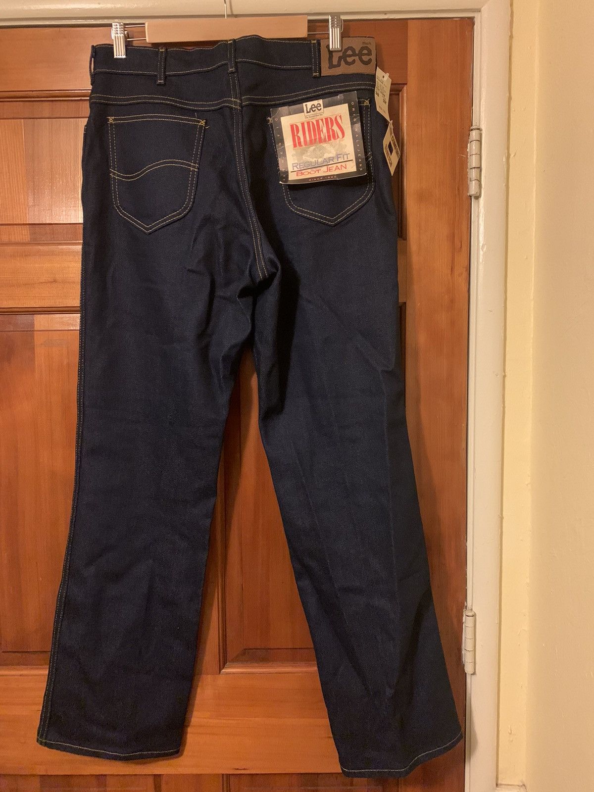 Lee × Vintage *RARE* New Vintage Lee Riders Boot Cut Denim Jeans - Size US 34 / EU 50 - 2 Thumbnail