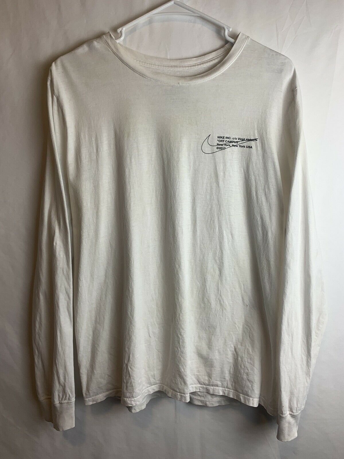 Nike off white campus long sleeve online