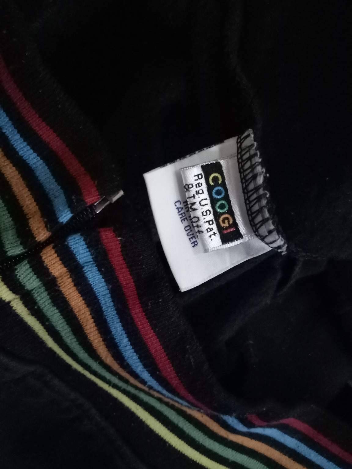 Coogi COOGI Hoodies Zipper Big Logo Embroidered Multicolor Stripes Sweater Size US XL / EU 56 / 4 - 6 Preview