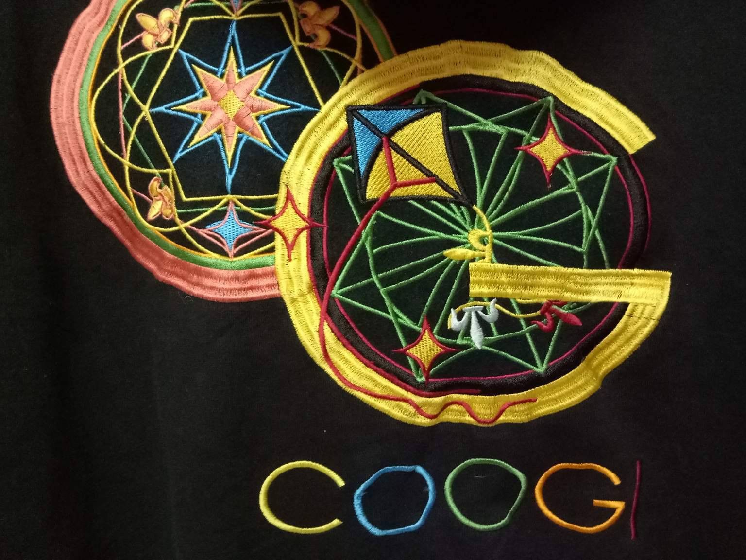 Coogi COOGI Hoodies Zipper Big Logo Embroidered Multicolor Stripes Sweater Size US XL / EU 56 / 4 - 5 Thumbnail