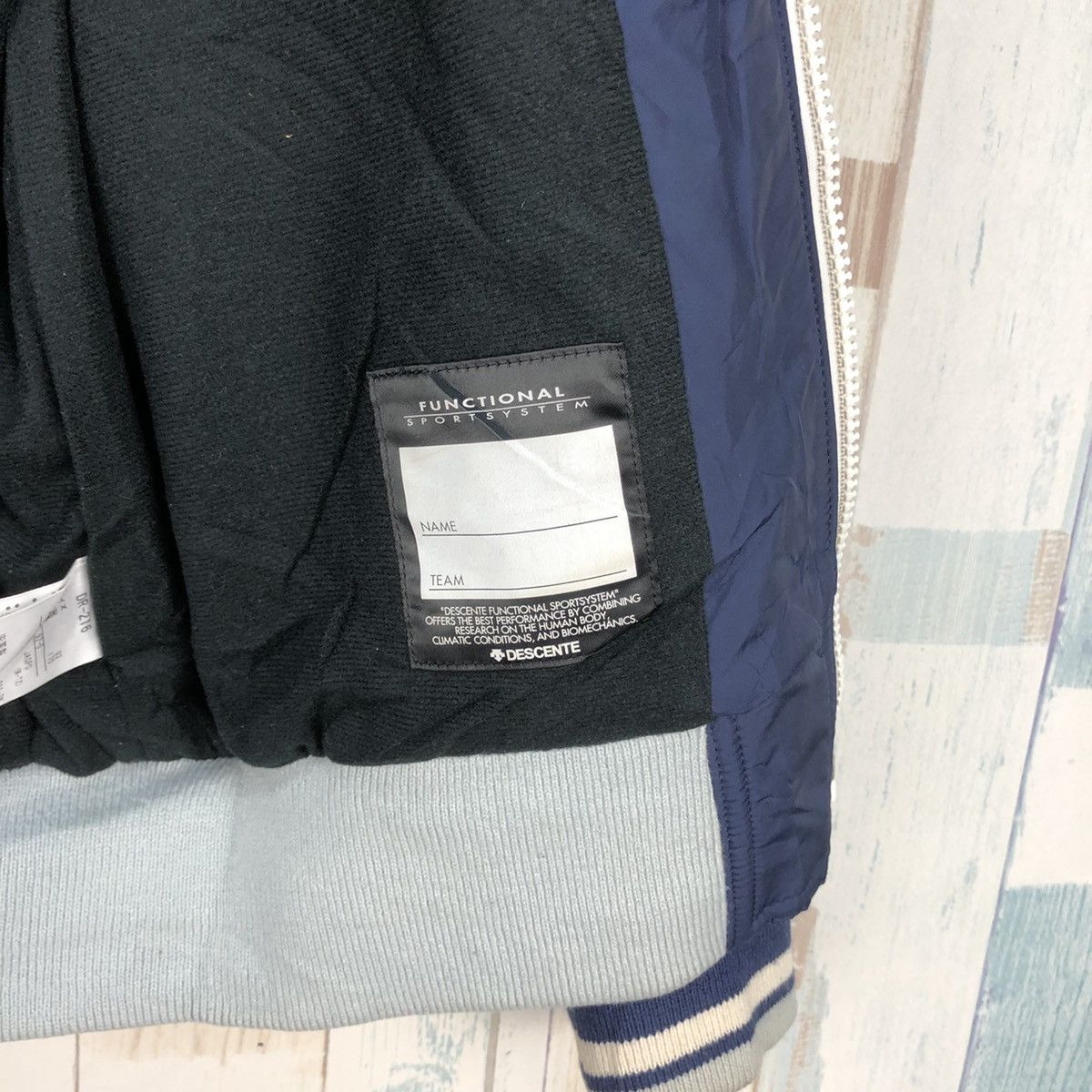 Descente × Vintage Vintage Descente Funabashi Jacket Nice Design Size US M / EU 48-50 / 2 - 12 Thumbnail