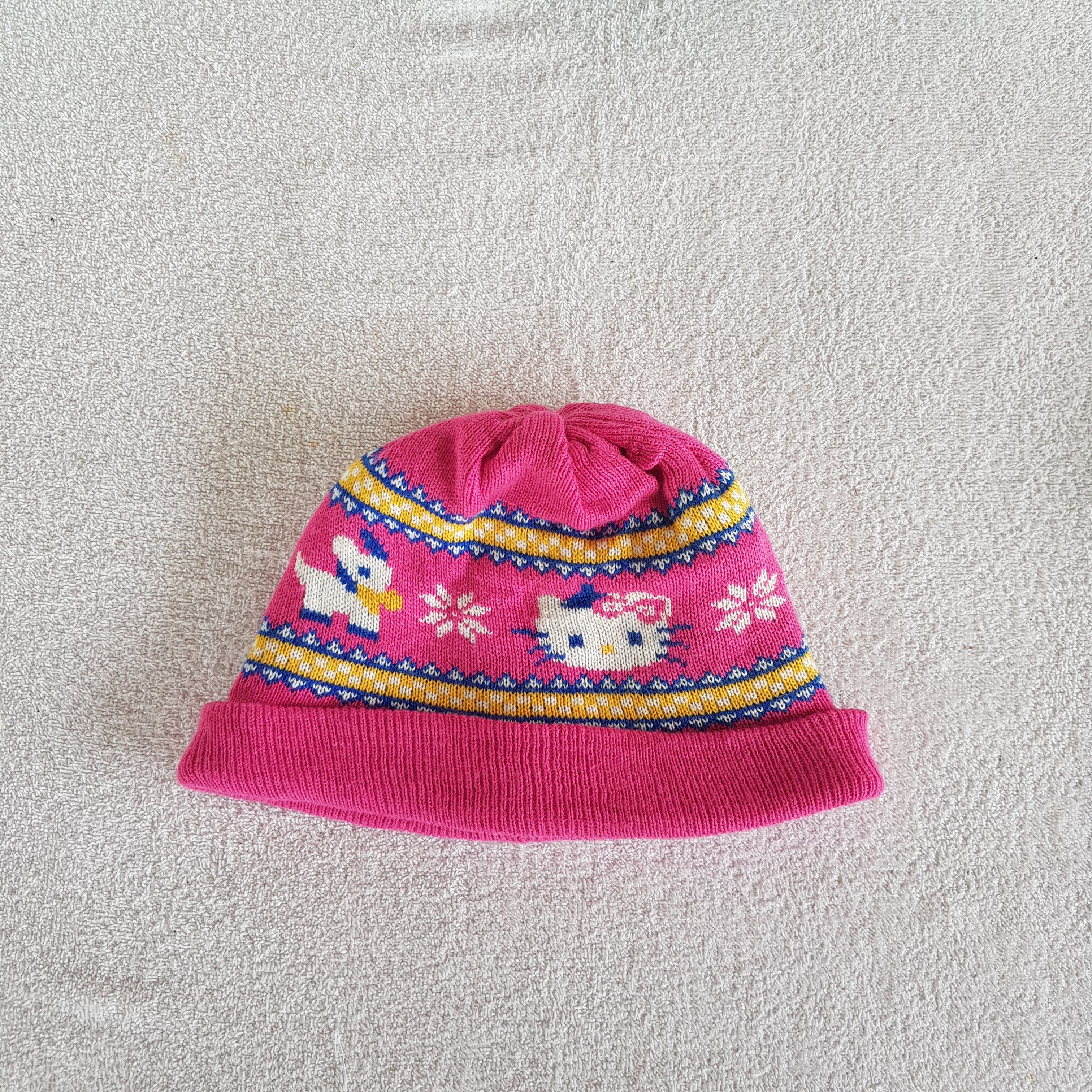 Cartoon Network × Japanese Brand × Vintage Hello Kitty Beanie Japanese Anime Snow Cap Cartoon Hats Size ONE SIZE - 8 Thumbnail