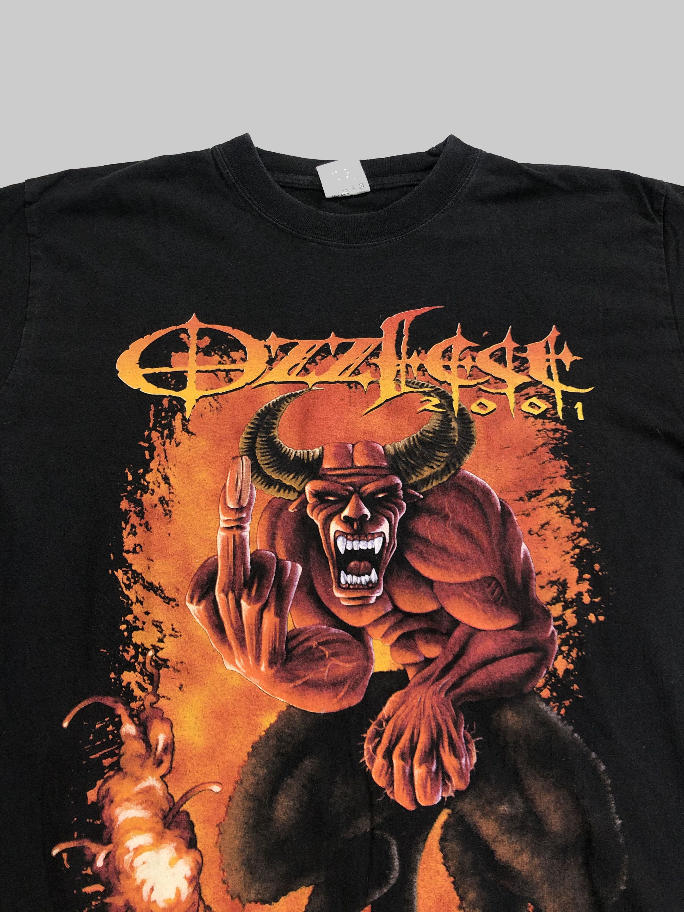 Band Tees Vintage 2001 Ozzy Osbourne Ozzfest (Marilyn Manson) Size US M / EU 48-50 / 2 - 3 Thumbnail