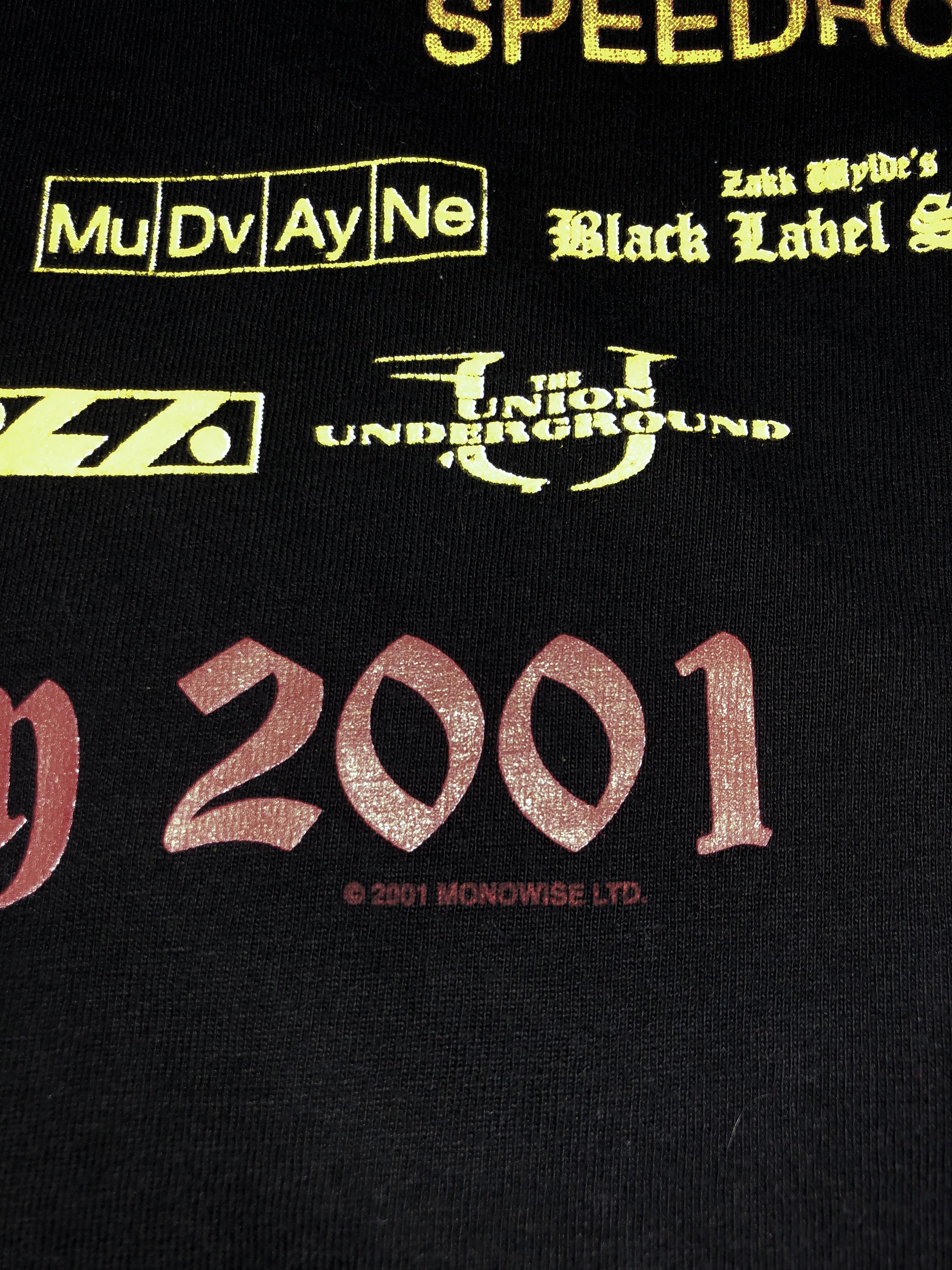 Band Tees Vintage 2001 Ozzy Osbourne Ozzfest (Marilyn Manson) Size US M / EU 48-50 / 2 - 9 Thumbnail