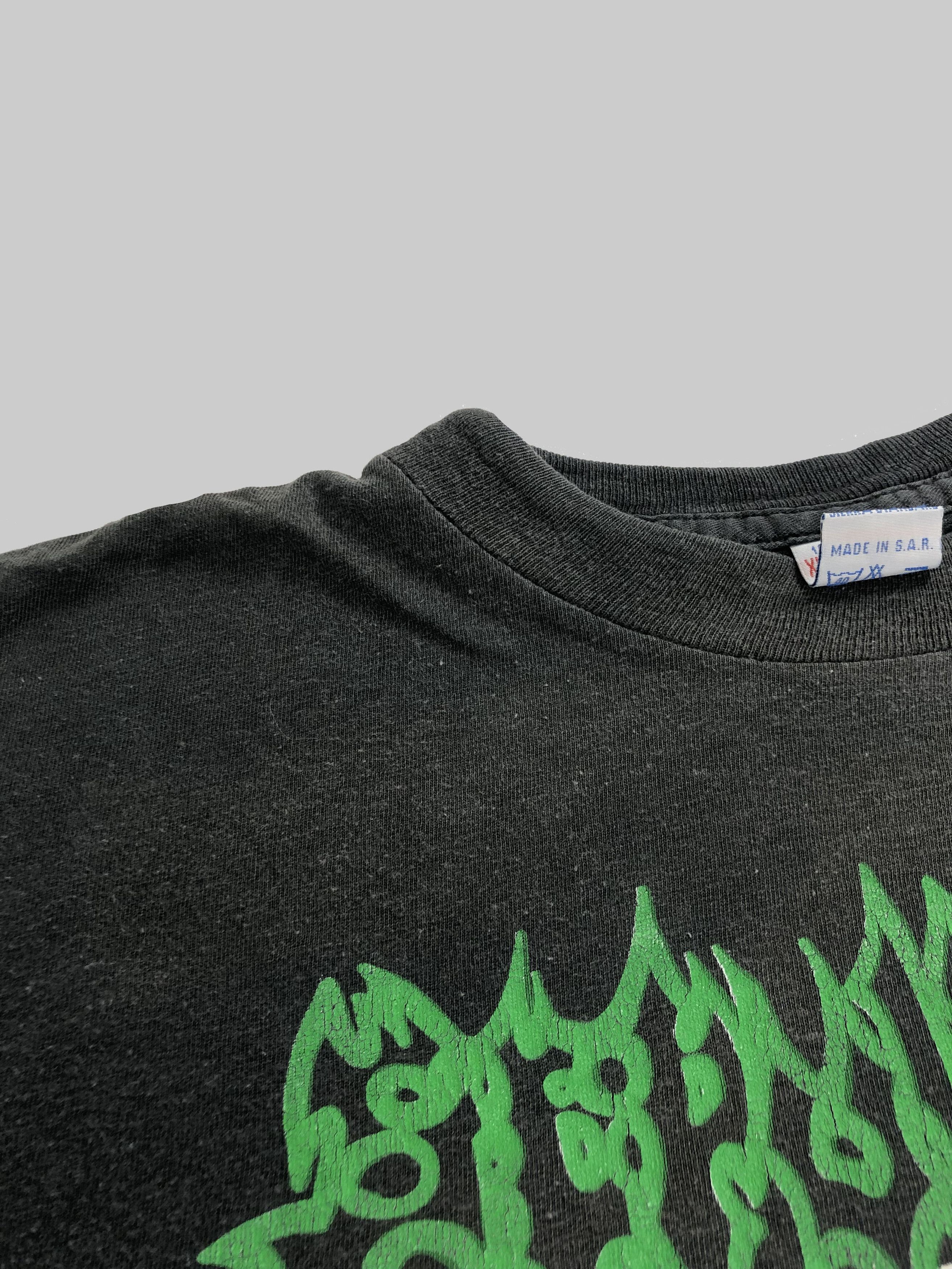 Band Tees Vintage 1992 Sepultura Third World Posse (Napalm Death) Size US XL / EU 56 / 4 - 18 Thumbnail