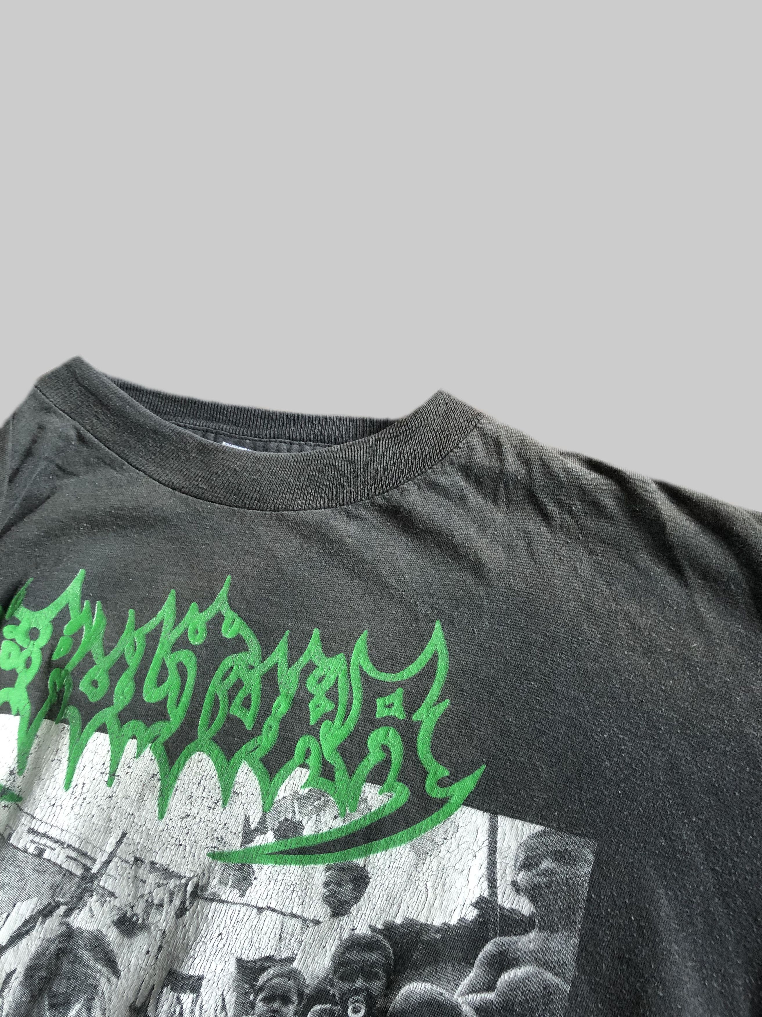 Band Tees Vintage 1992 Sepultura Third World Posse (Napalm Death) Size US XL / EU 56 / 4 - 20 Thumbnail