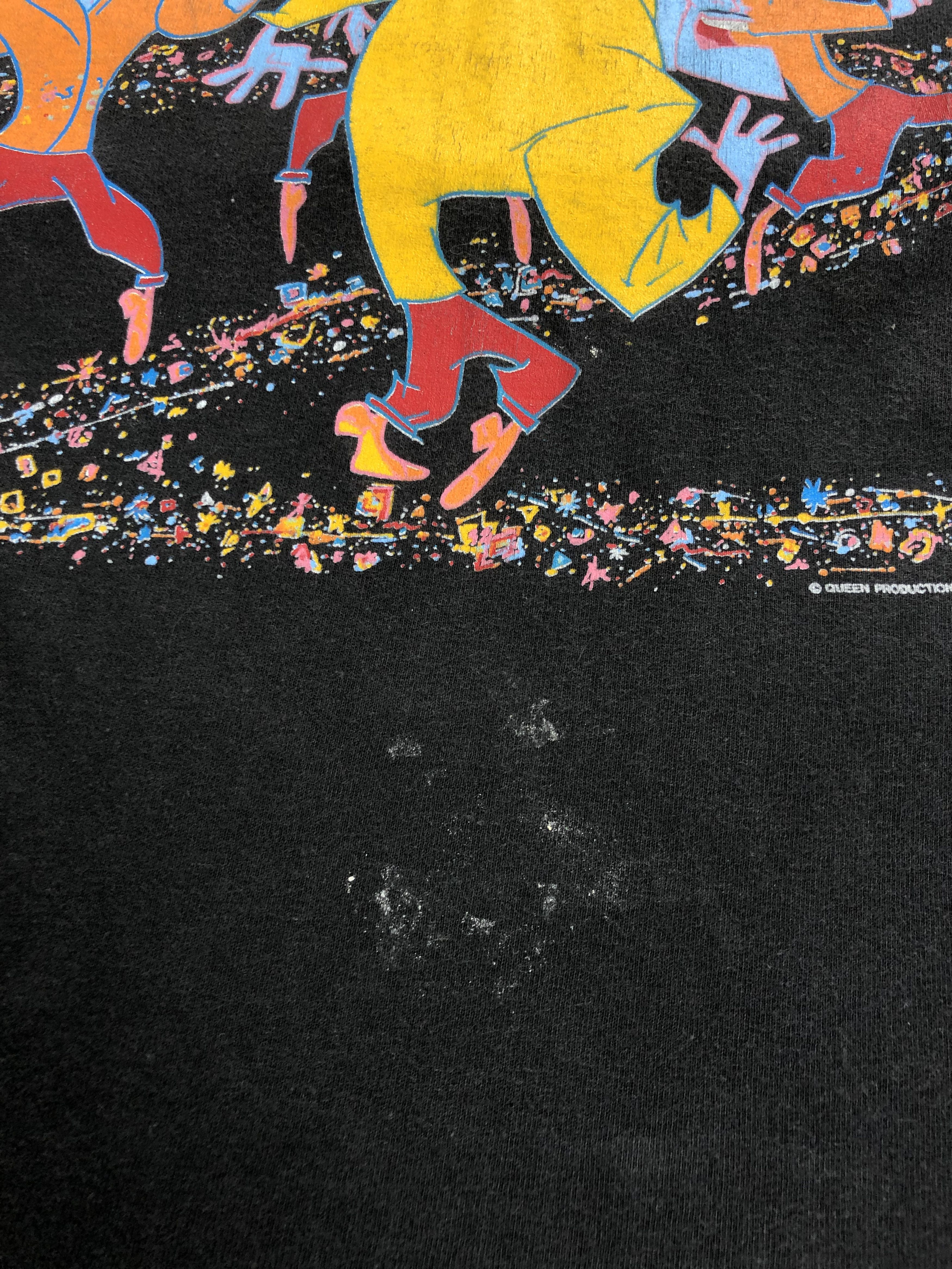 Band Tees Vintage 1986 Queen A Kind Of Magic Tour (Rolling Stones) Size US M / EU 48-50 / 2 - 6 Thumbnail