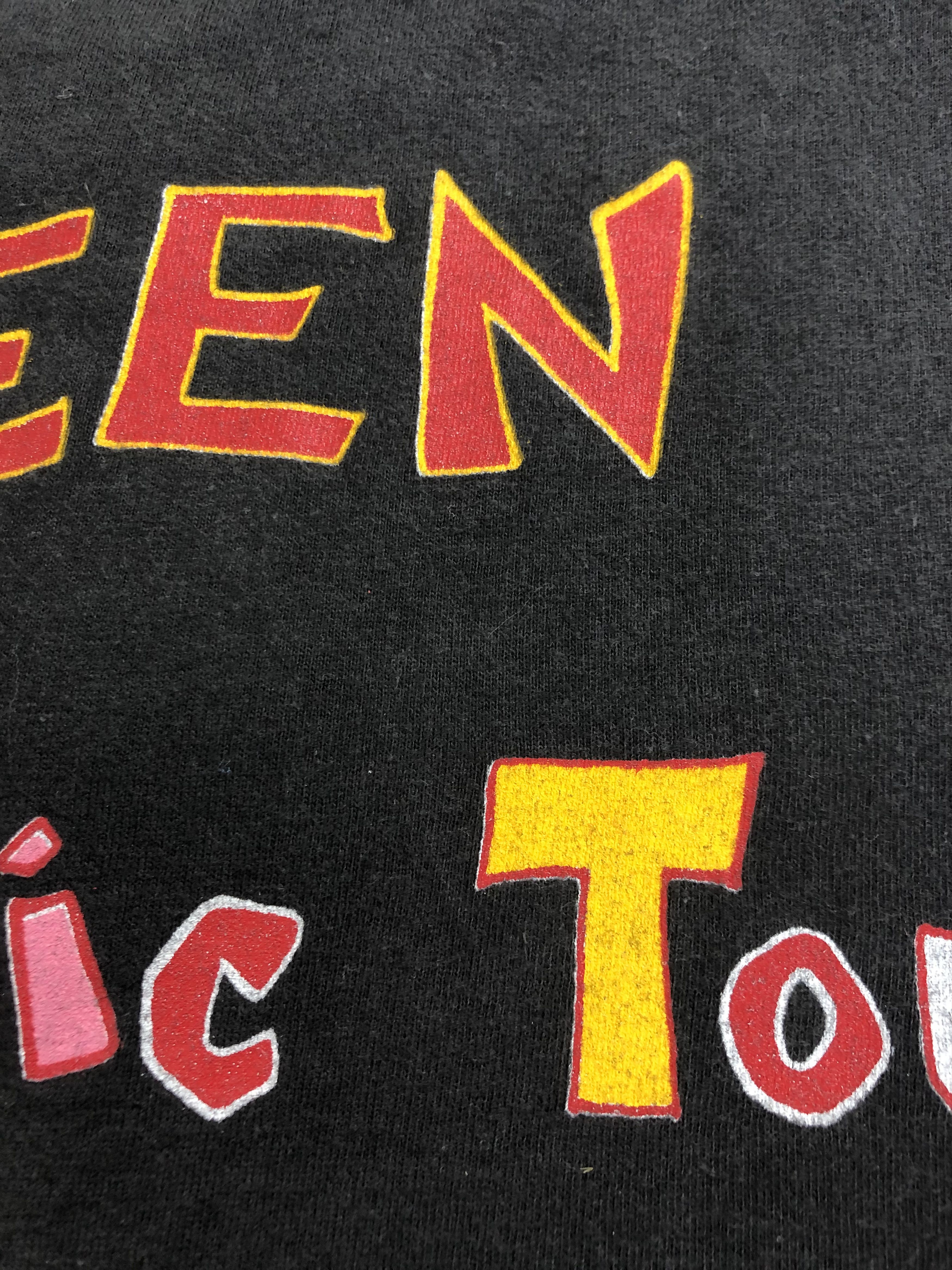 Band Tees Vintage 1986 Queen A Kind Of Magic Tour (Rolling Stones) Size US M / EU 48-50 / 2 - 9 Thumbnail