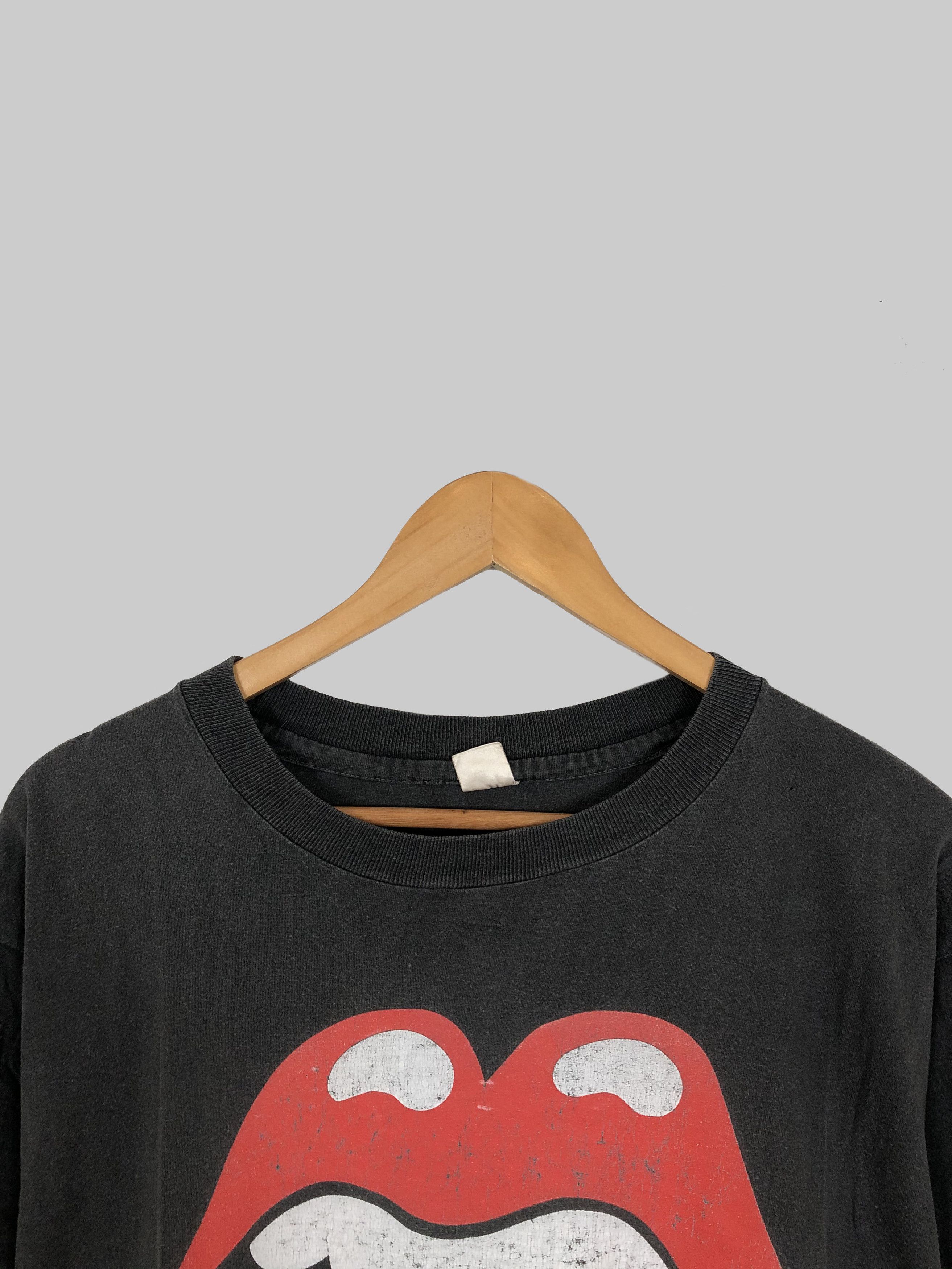 Band Tees Vintage 1990 Rolling Stones (Led Zeppelin Pink Floyd AC/DC) Size US L / EU 52-54 / 3 - 3 Thumbnail