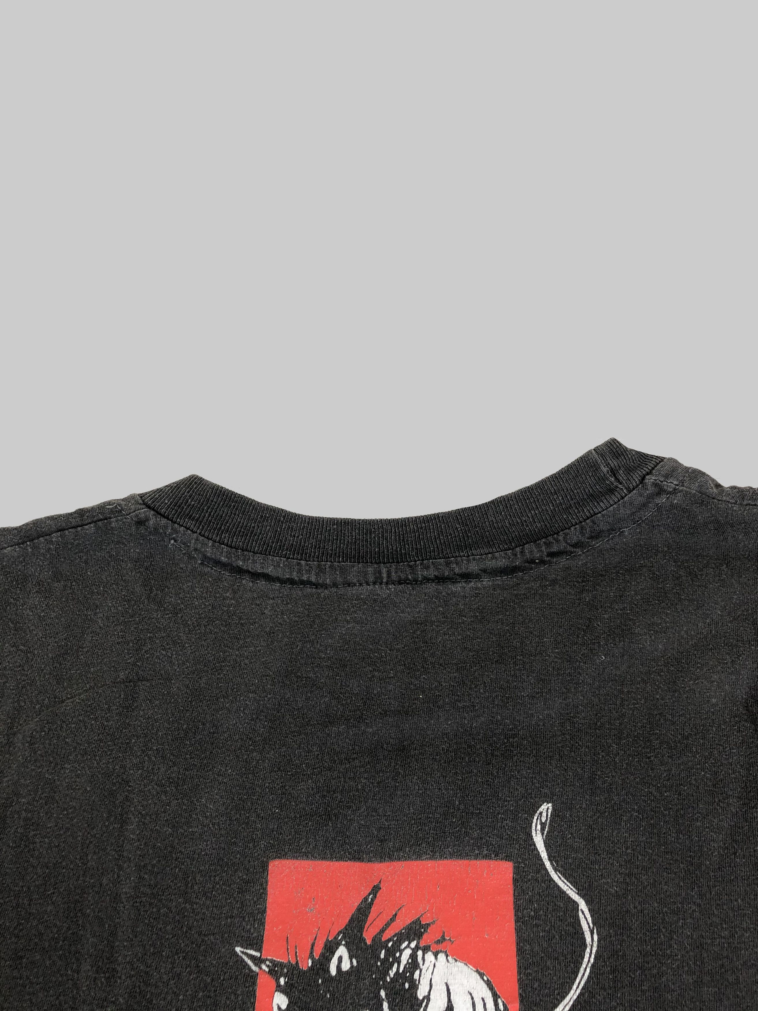 Band Tees Vintage 1990 Rolling Stones (Led Zeppelin Pink Floyd AC/DC) Size US L / EU 52-54 / 3 - 12 Thumbnail