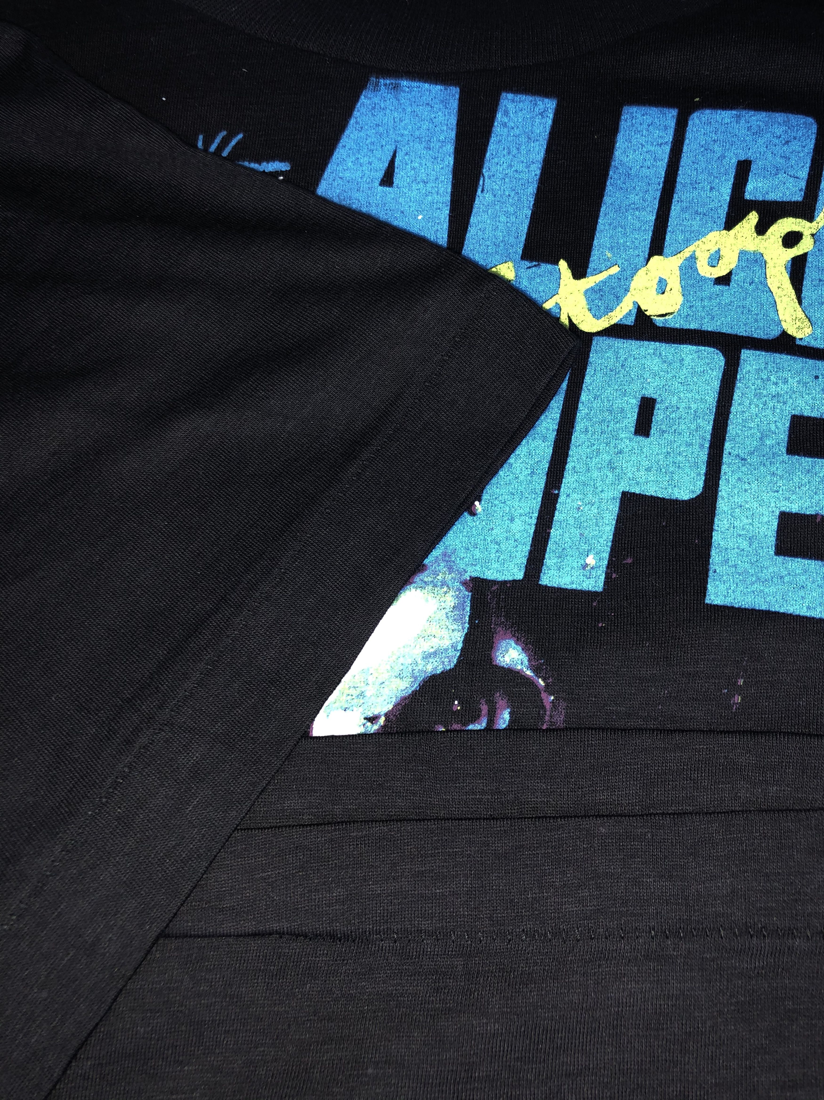 Band Tees Vintage 1991 Alice Cooper Hey Stoopid (Iggy Pop Elton John) Size US L / EU 52-54 / 3 - 13 Thumbnail