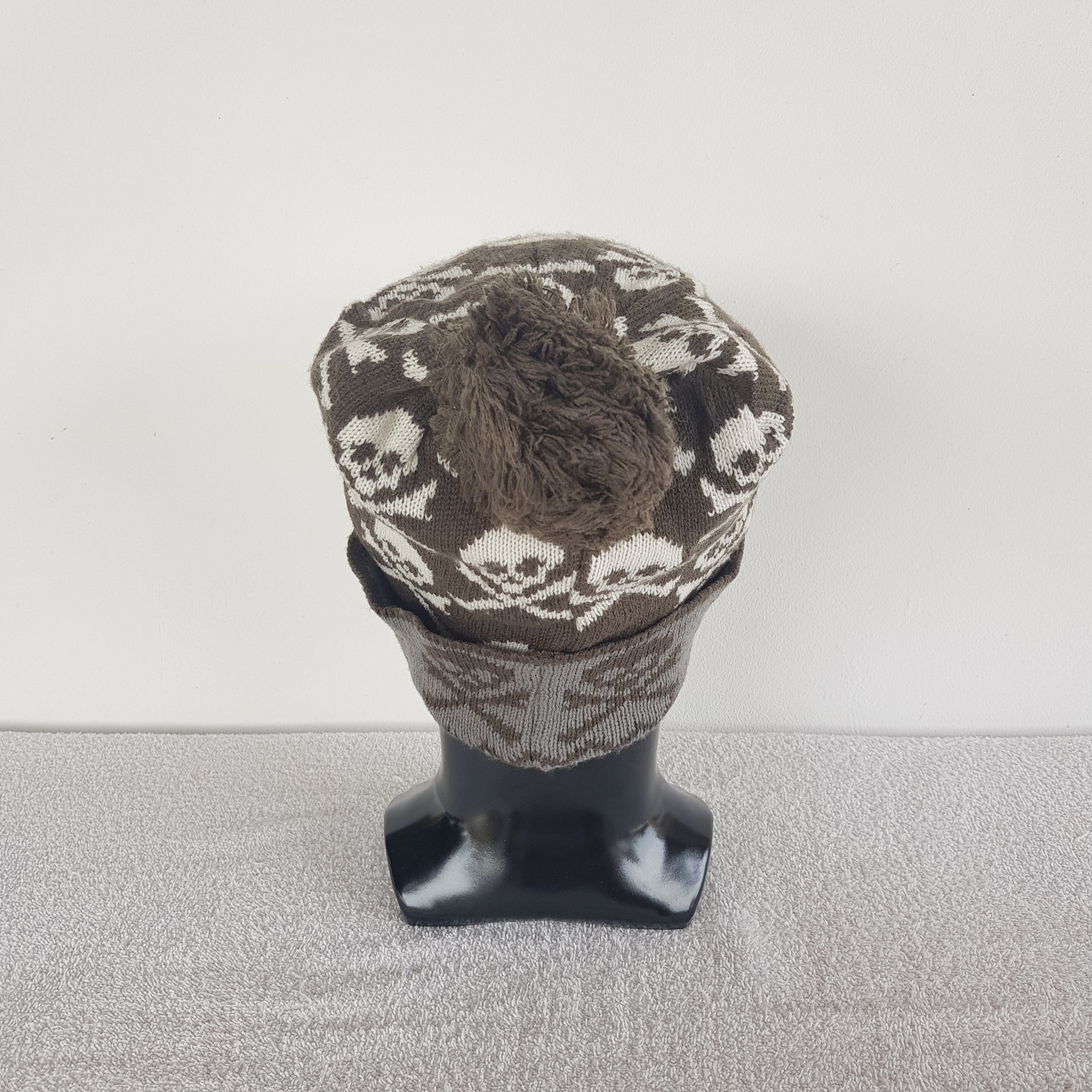 Japanese Brand × Vintage Japanese Skulls Beanie Snow Cap Hats - AC10195. Size ONE SIZE - 4 Thumbnail