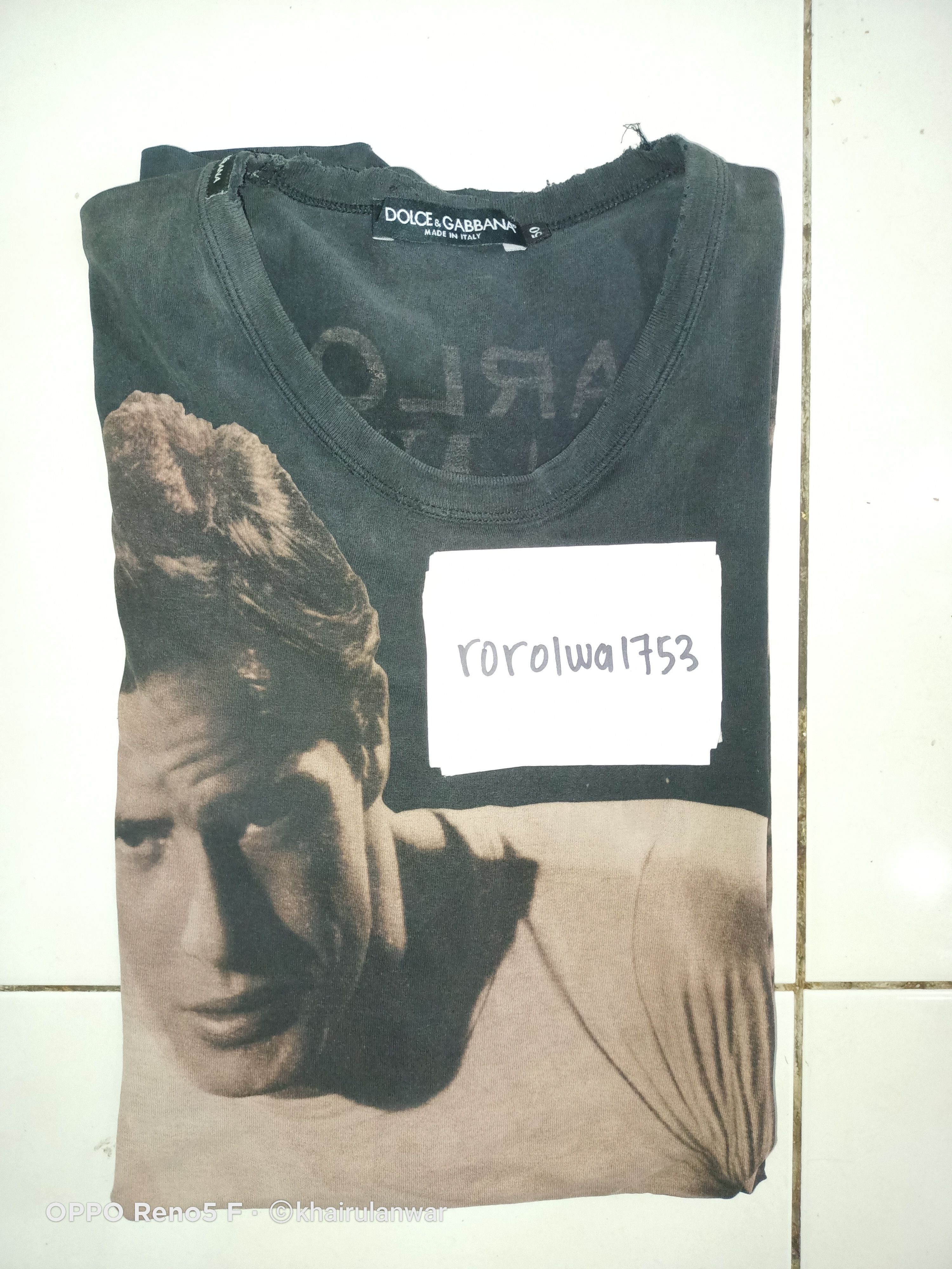 Band Tees D&G X MARLON BRANDO X DESIGNER x DISTRESS Size US L / EU 52-54 / 3 - 1 Thumbnail