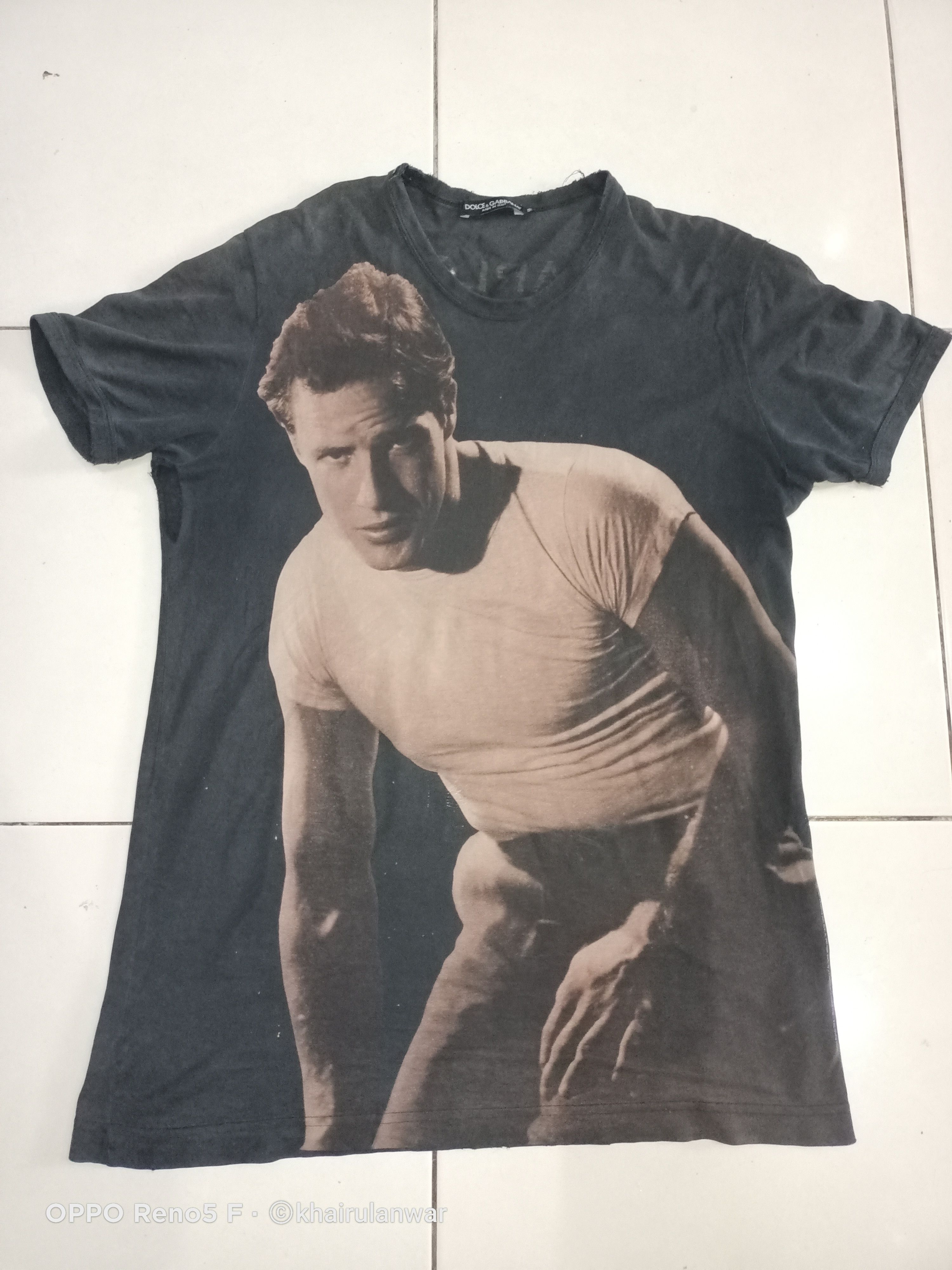 Band Tees D&G X MARLON BRANDO X DESIGNER x DISTRESS Size US L / EU 52-54 / 3 - 2 Thumbnail