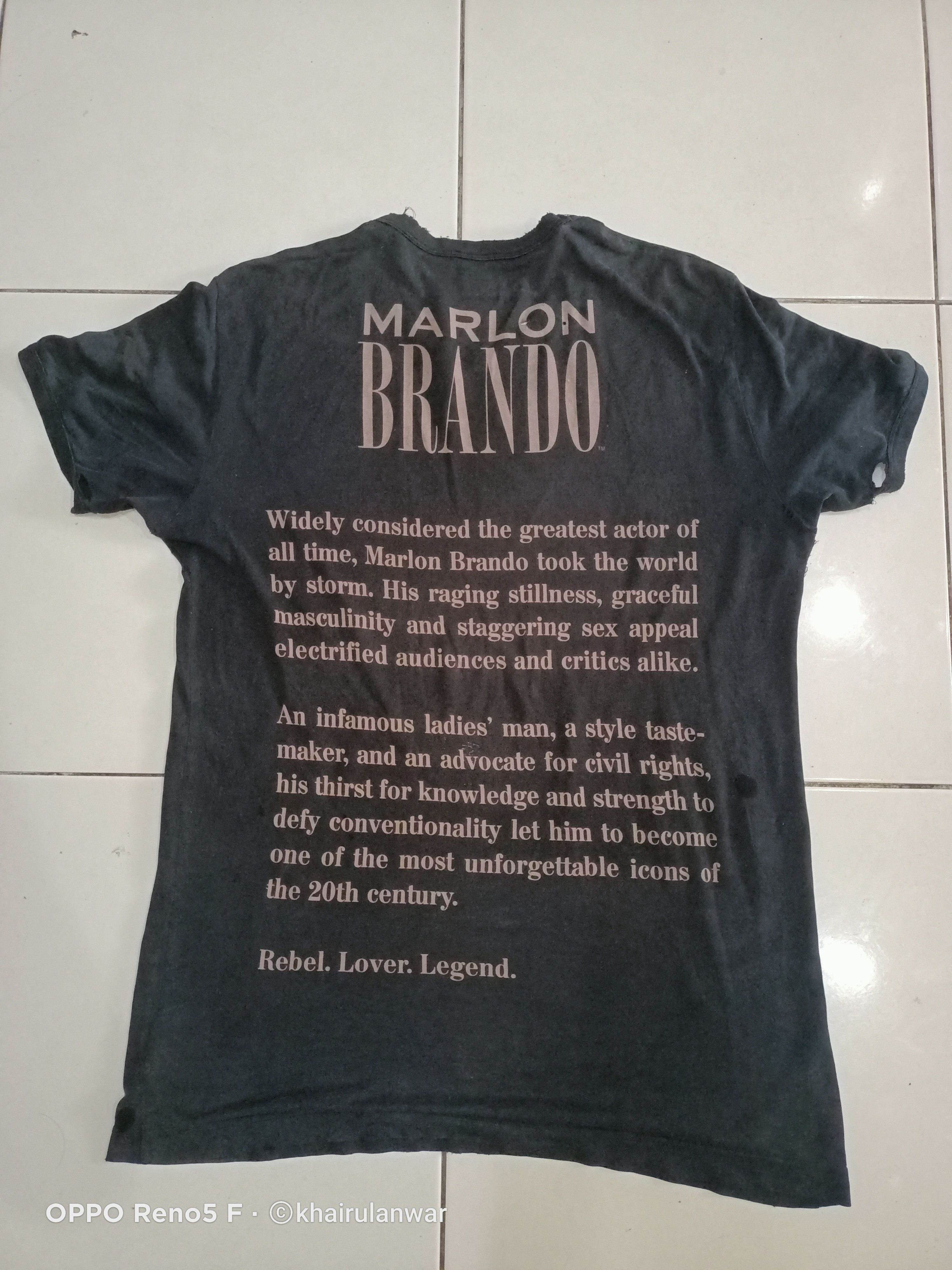 Band Tees D&G X MARLON BRANDO X DESIGNER x DISTRESS Size US L / EU 52-54 / 3 - 3 Thumbnail