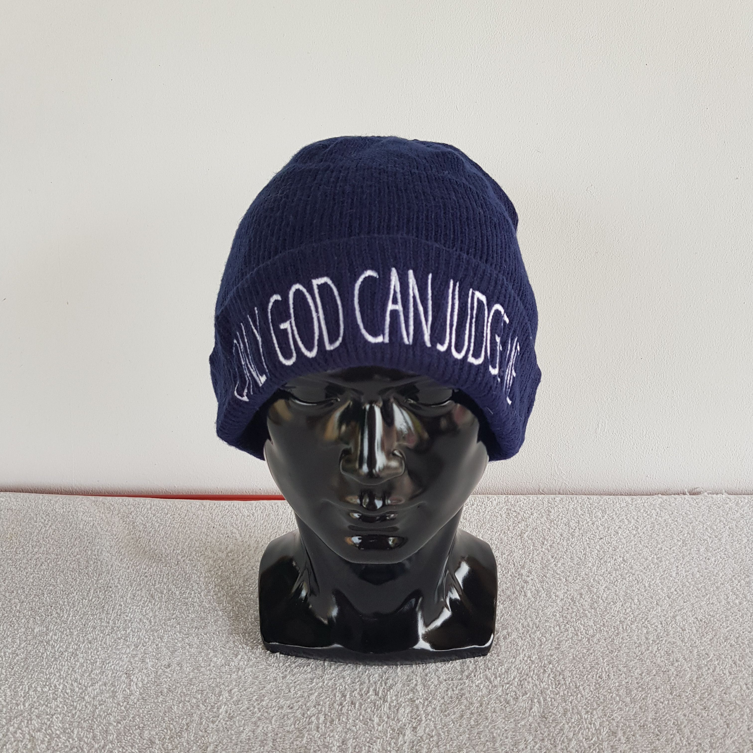 Japanese Brand Unknown Japanese Beanie Snow Cap Humor Hats - AC10161. Size ONE SIZE - 1 Thumbnail