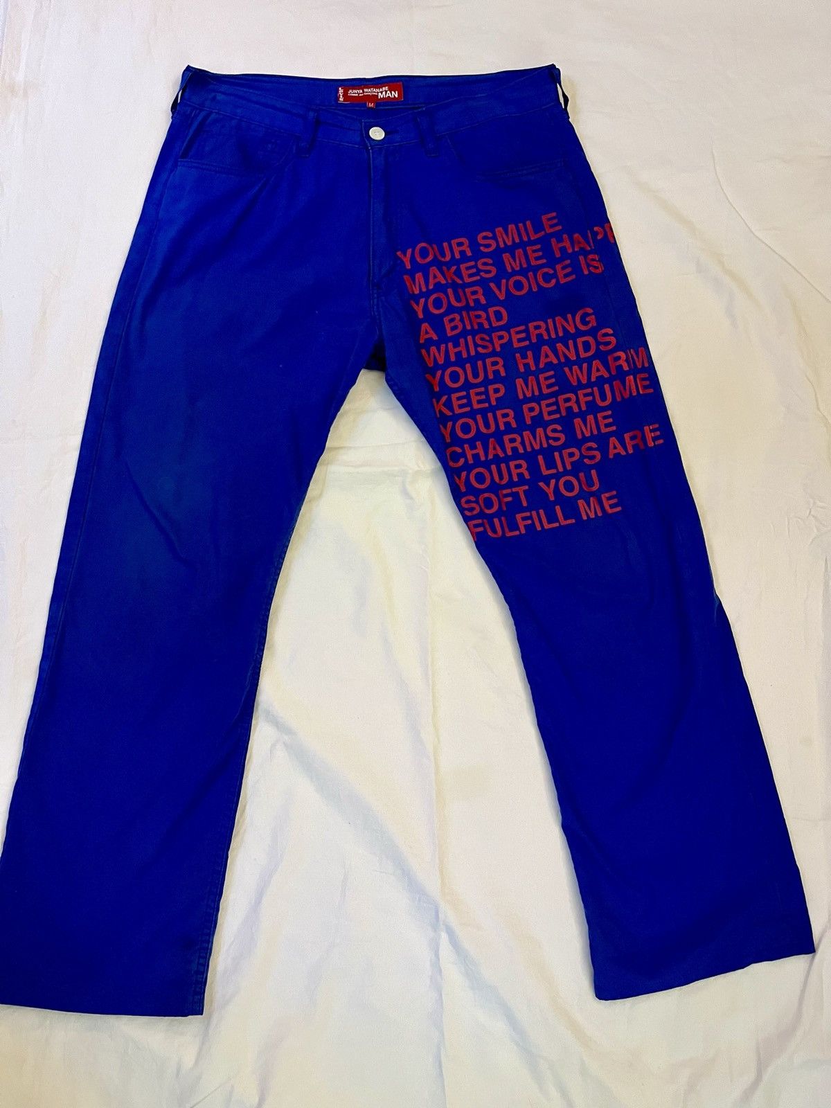 Comme des Garcons Rare Poem Junya Watanabe x Levis x Comme des Garçons Size US 32 / EU 48 - 2 Thumbnail