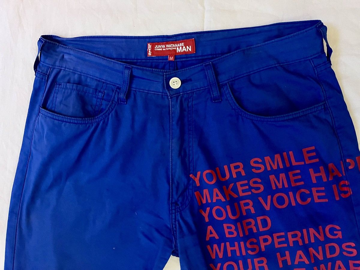 Comme des Garcons Rare Poem Junya Watanabe x Levis x Comme des Garçons Size US 32 / EU 48 - 4 Thumbnail
