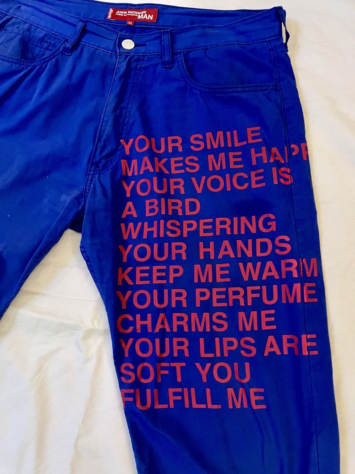 Comme des Garcons Rare Poem Junya Watanabe x Levis x Comme des Garçons Size US 32 / EU 48 - 3 Thumbnail