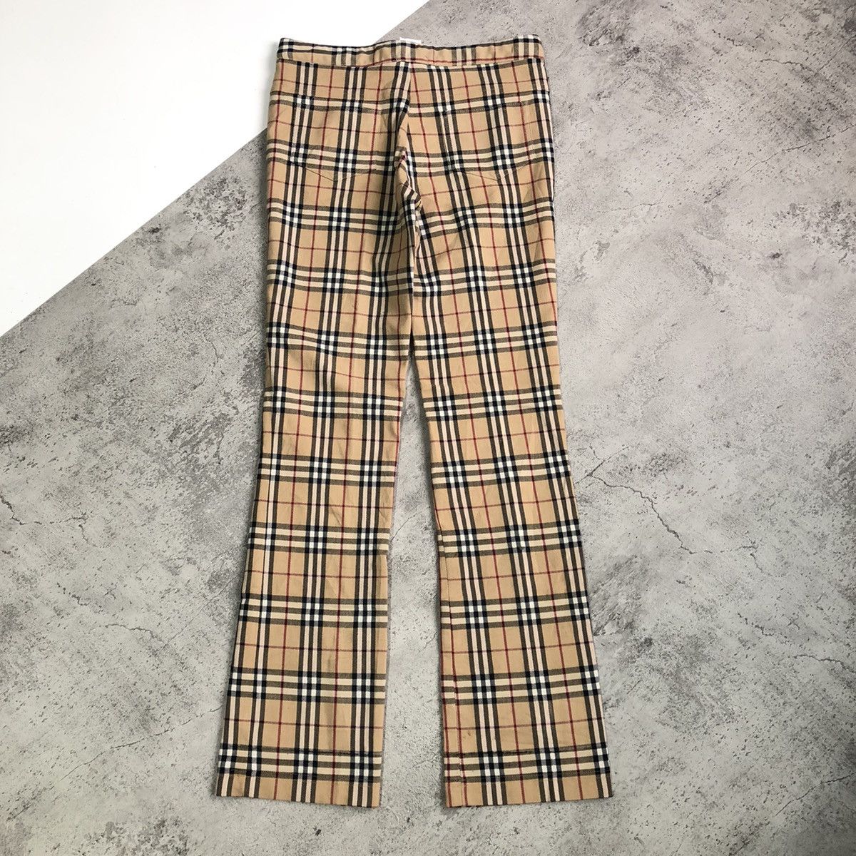 Burberry Vintage burberry nova chek cutbray pants Size US 28 / EU 44 - 2 Thumbnail