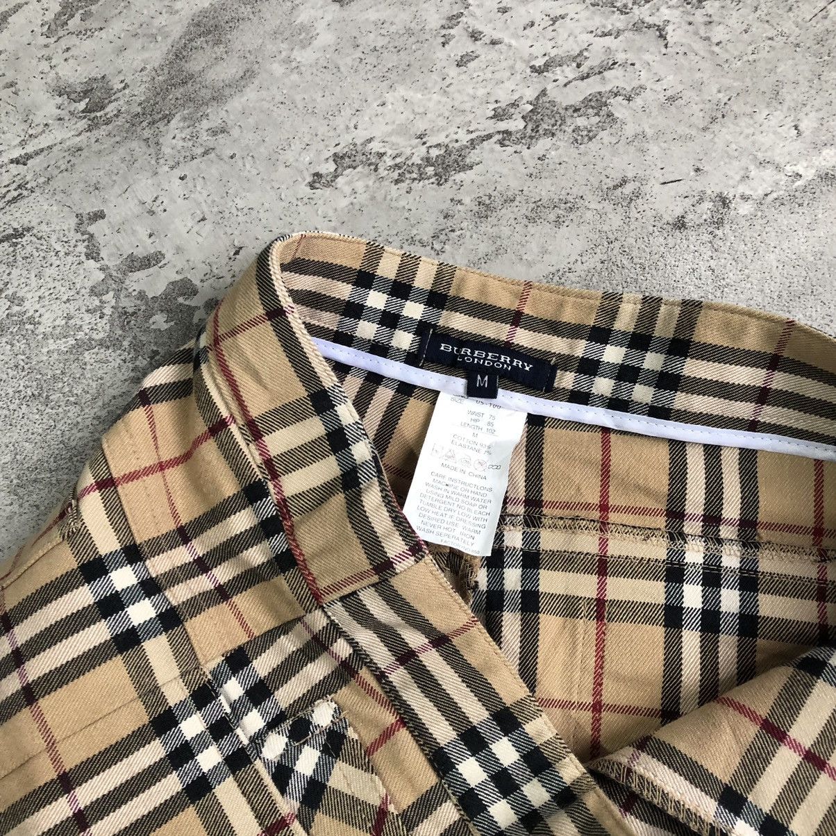 Burberry Vintage burberry nova chek cutbray pants Size US 28 / EU 44 - 4 Thumbnail