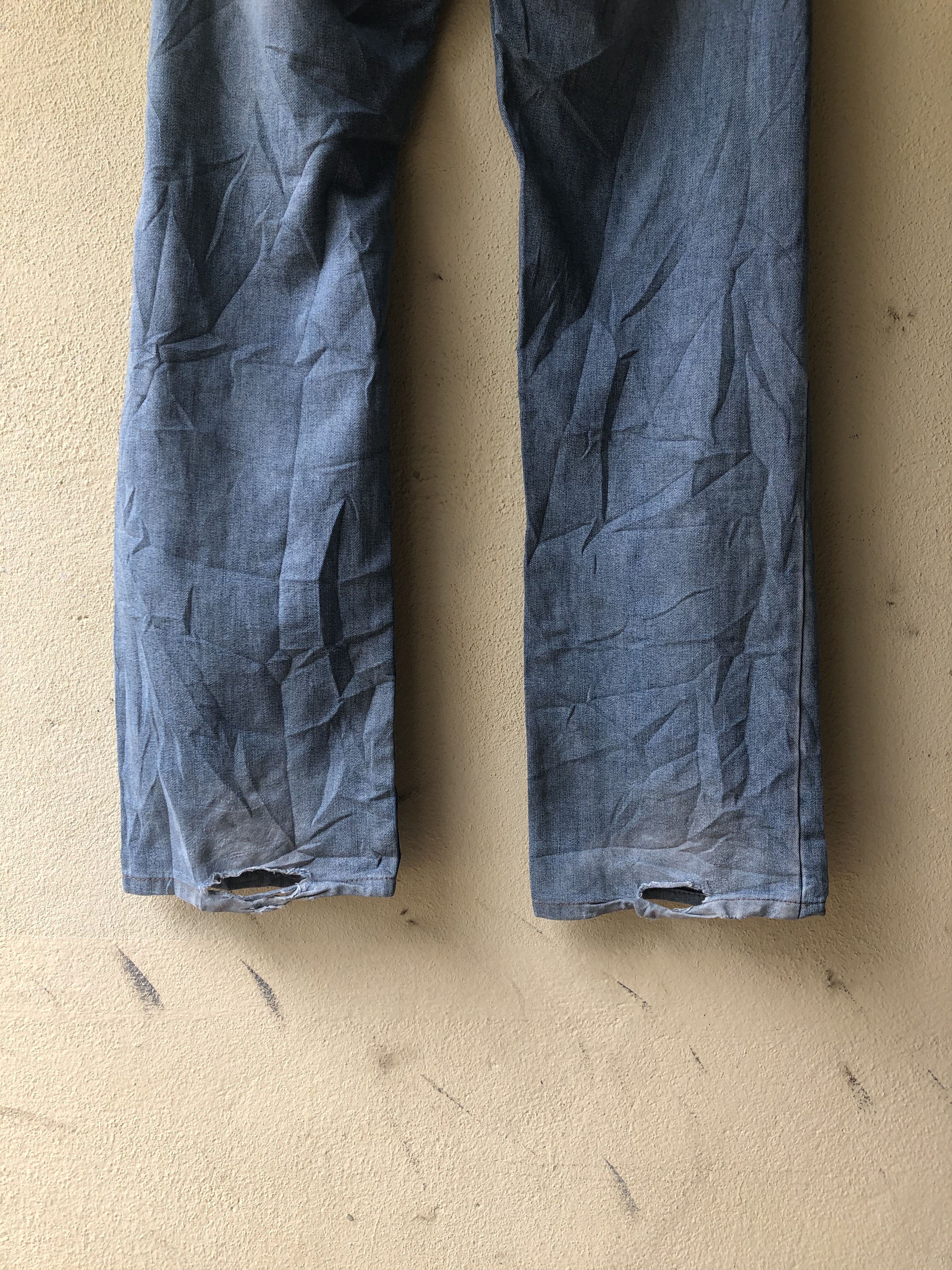 Burberry × StraightFaded burberry black lebel distressed denim Size US 30 / EU 46 - 7 Thumbnail