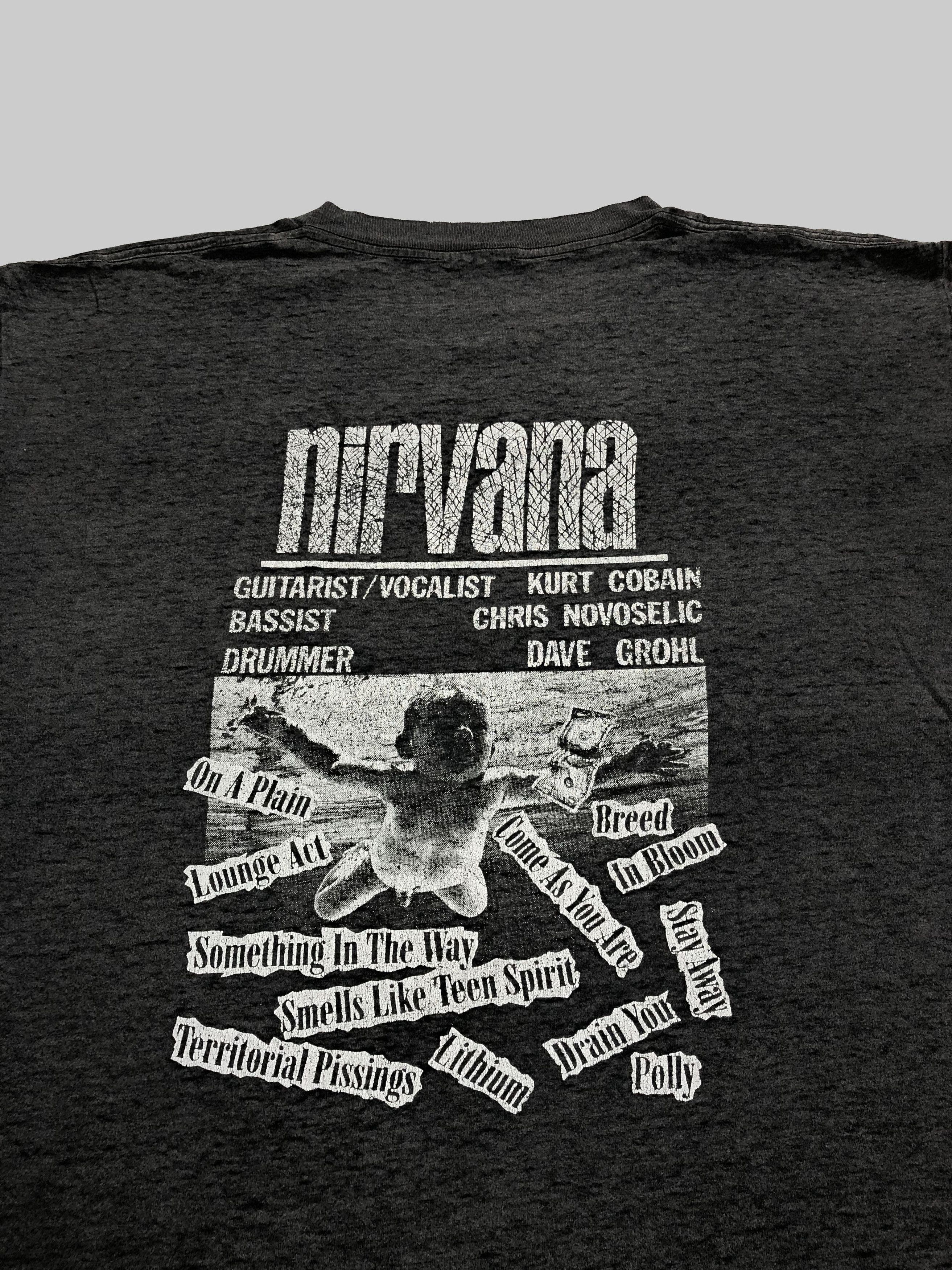 Band Tees Vintage 90s Nirvana Nevermind Kurt Cobain Travis Scott Size US XL / EU 56 / 4 - 7 Thumbnail