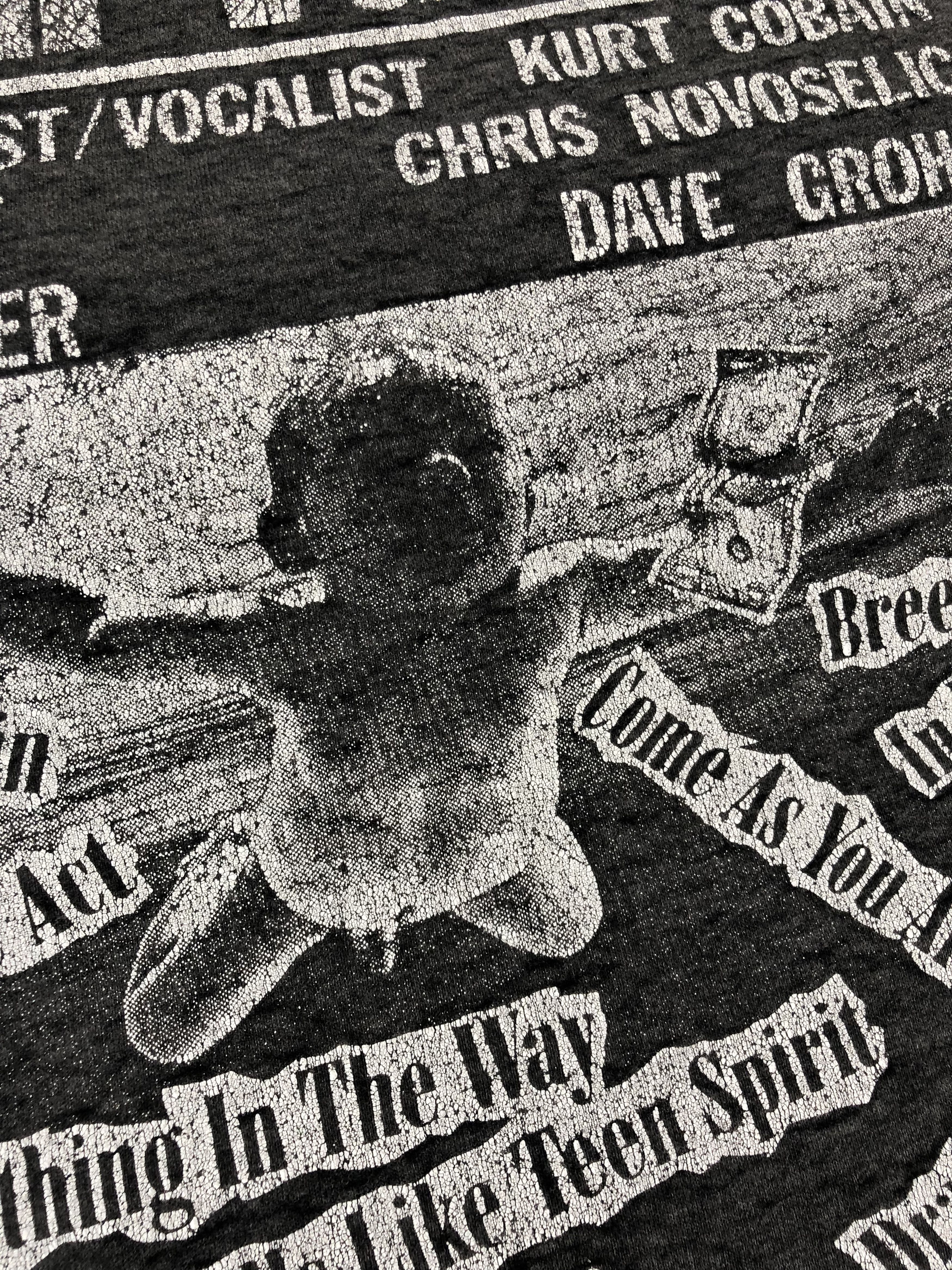 Band Tees Vintage 90s Nirvana Nevermind Kurt Cobain Travis Scott Size US XL / EU 56 / 4 - 8 Thumbnail