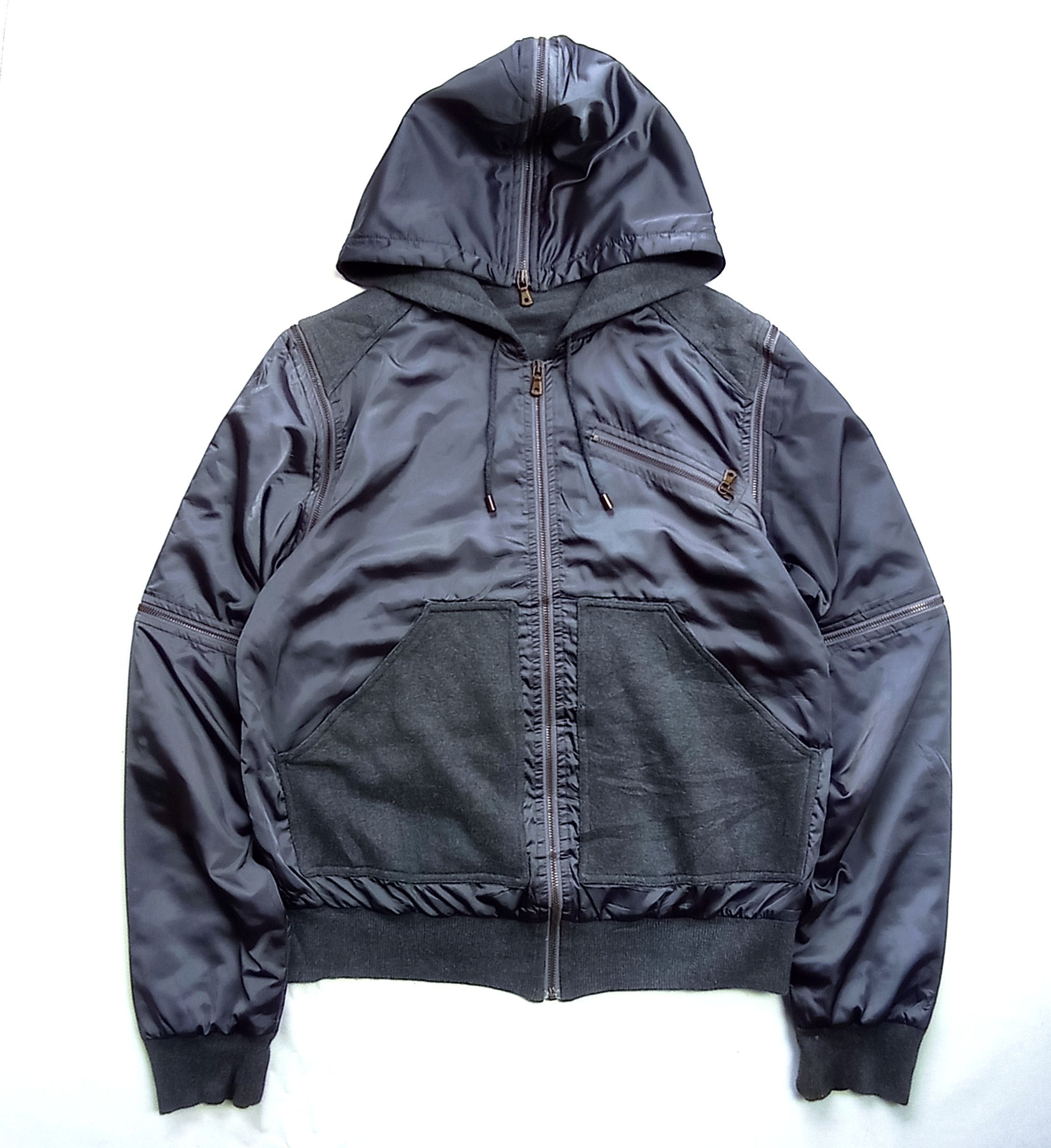 Dolce & Gabbana Dolce Gabbana archive hooded bomber detachable sleeves Size US M / EU 48-50 / 2 - 2 Thumbnail