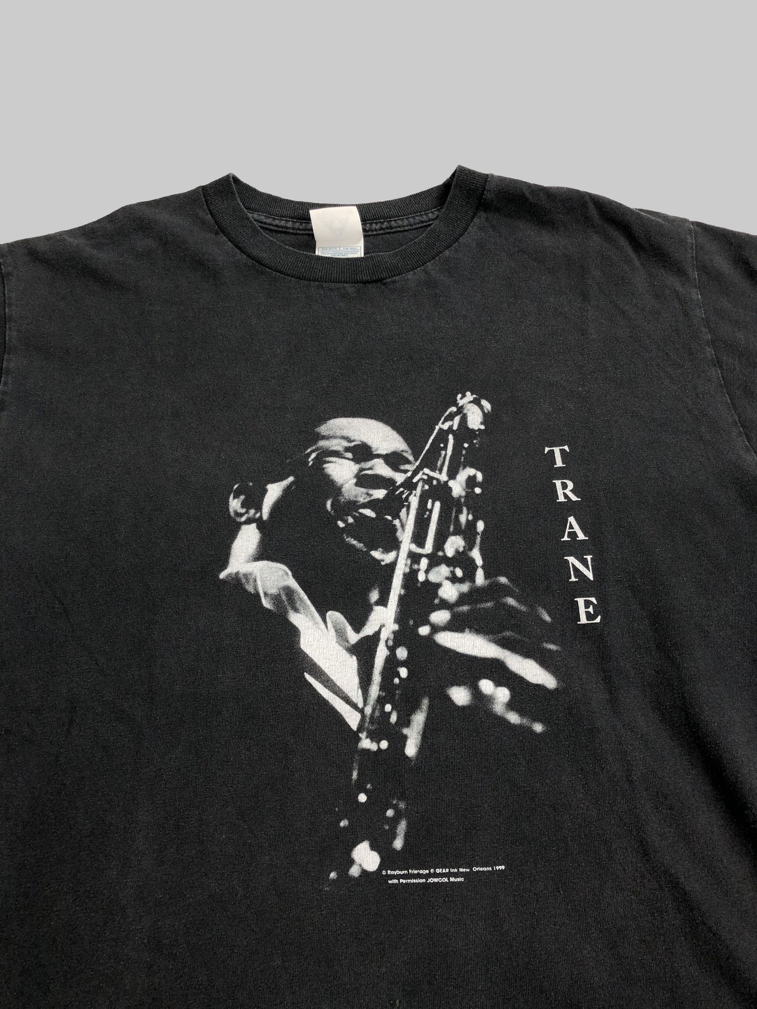 Band Tees Vintage 1999 Trane John Coltrane (Louis Armstrong Miles) Size US M / EU 48-50 / 2 - 2 Thumbnail