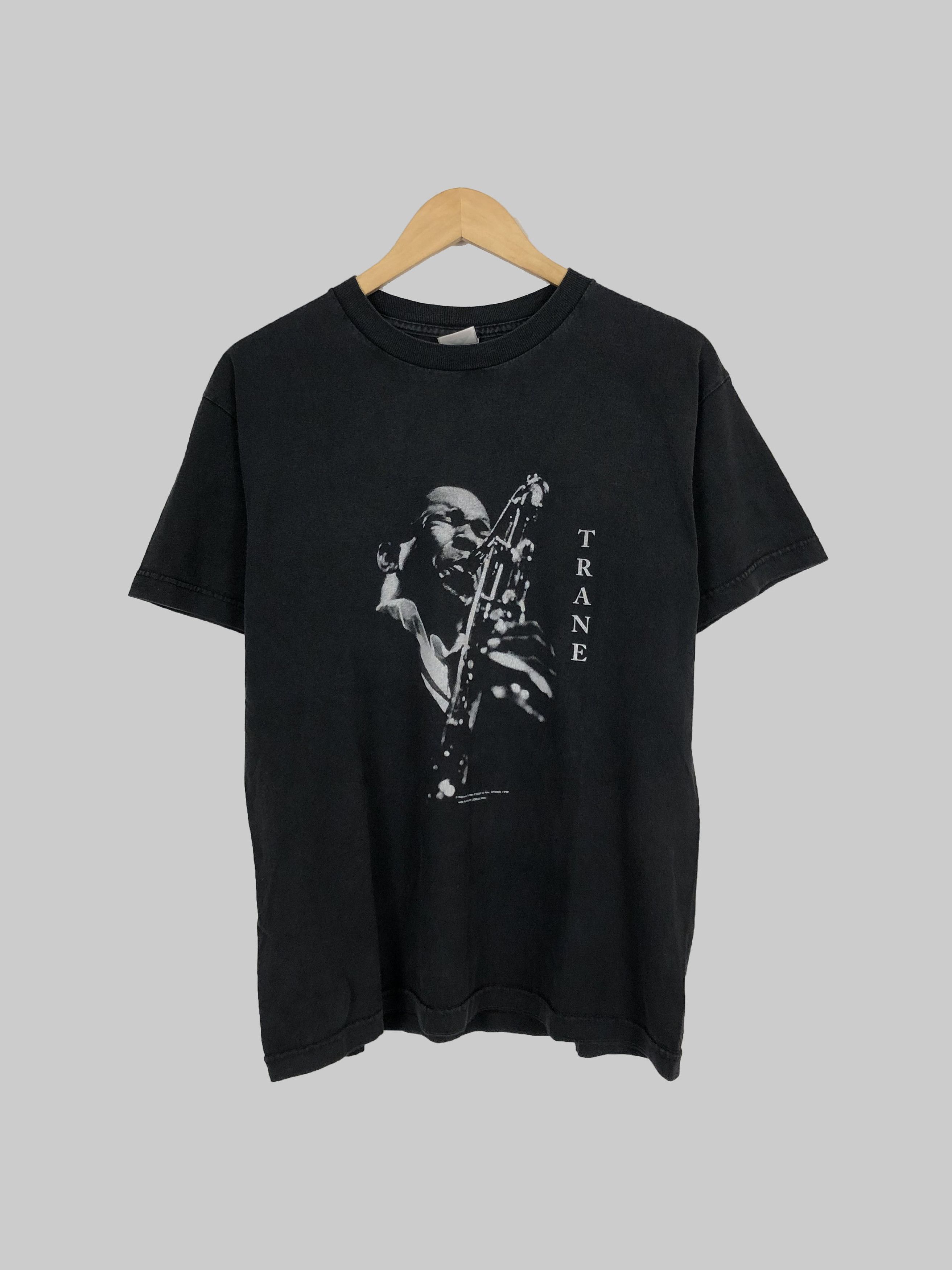 Band Tees Vintage 1999 Trane John Coltrane (Louis Armstrong Miles) Size US M / EU 48-50 / 2 - 1 Thumbnail