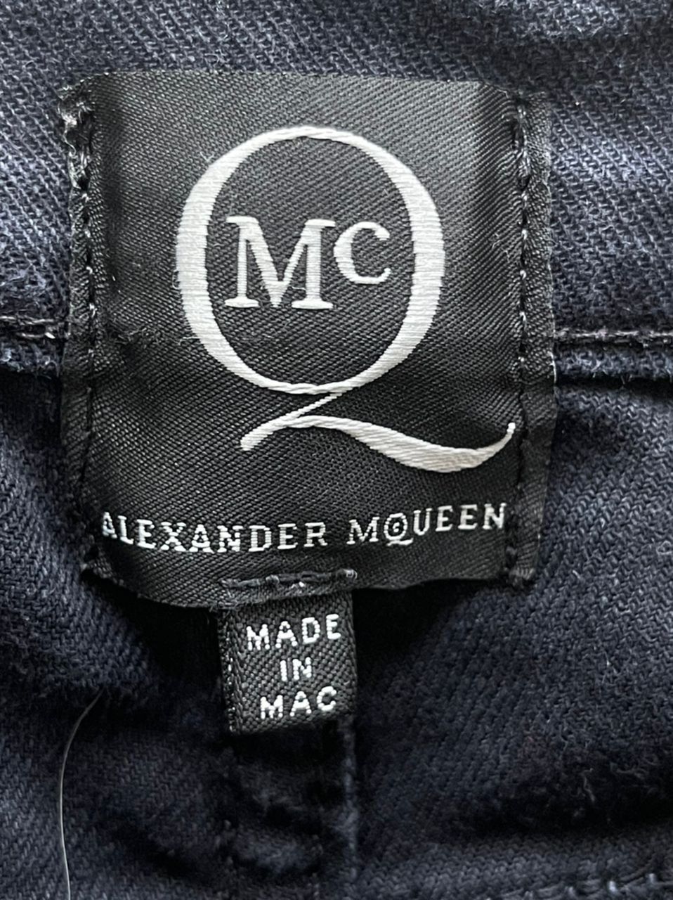 Alexander McQueen McQ By Alexander McQueen Graffiti Print Skinny Jeans Size US 28 / EU 44 - 10 Thumbnail