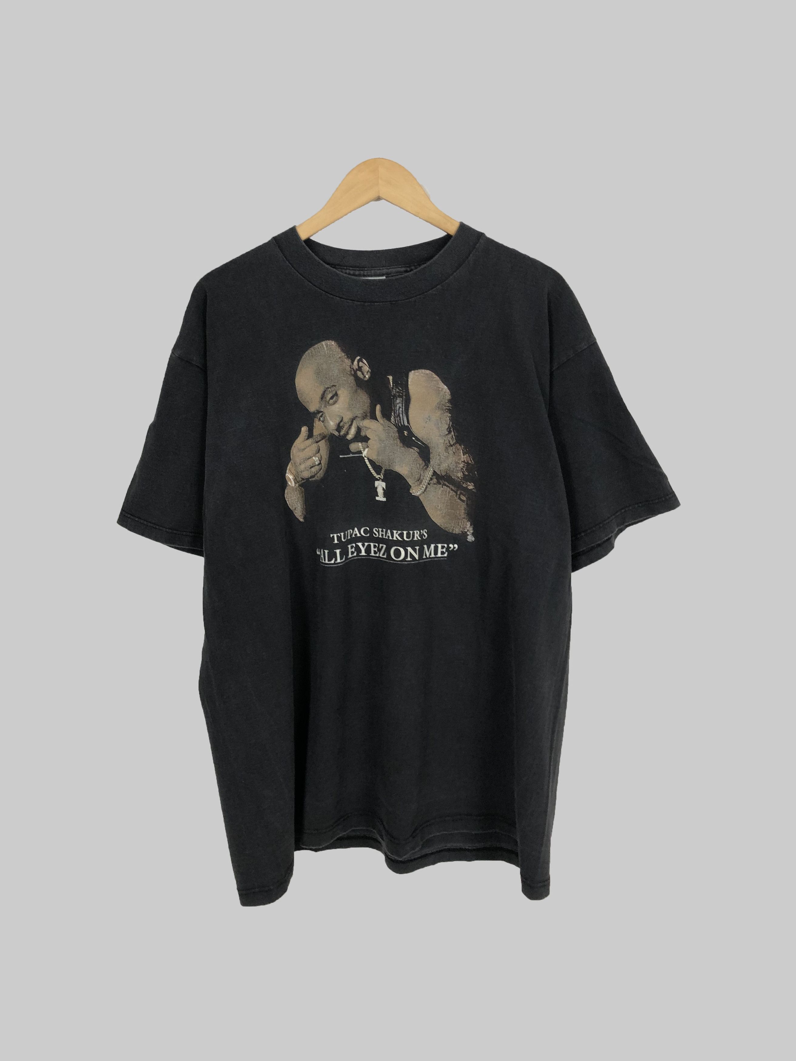 Band Tees Vintage 90s Tupac 2Pac (50 cent Snoop Dogg Dr. Dre Jay-Z) Size US XL / EU 56 / 4 - 1 Thumbnail