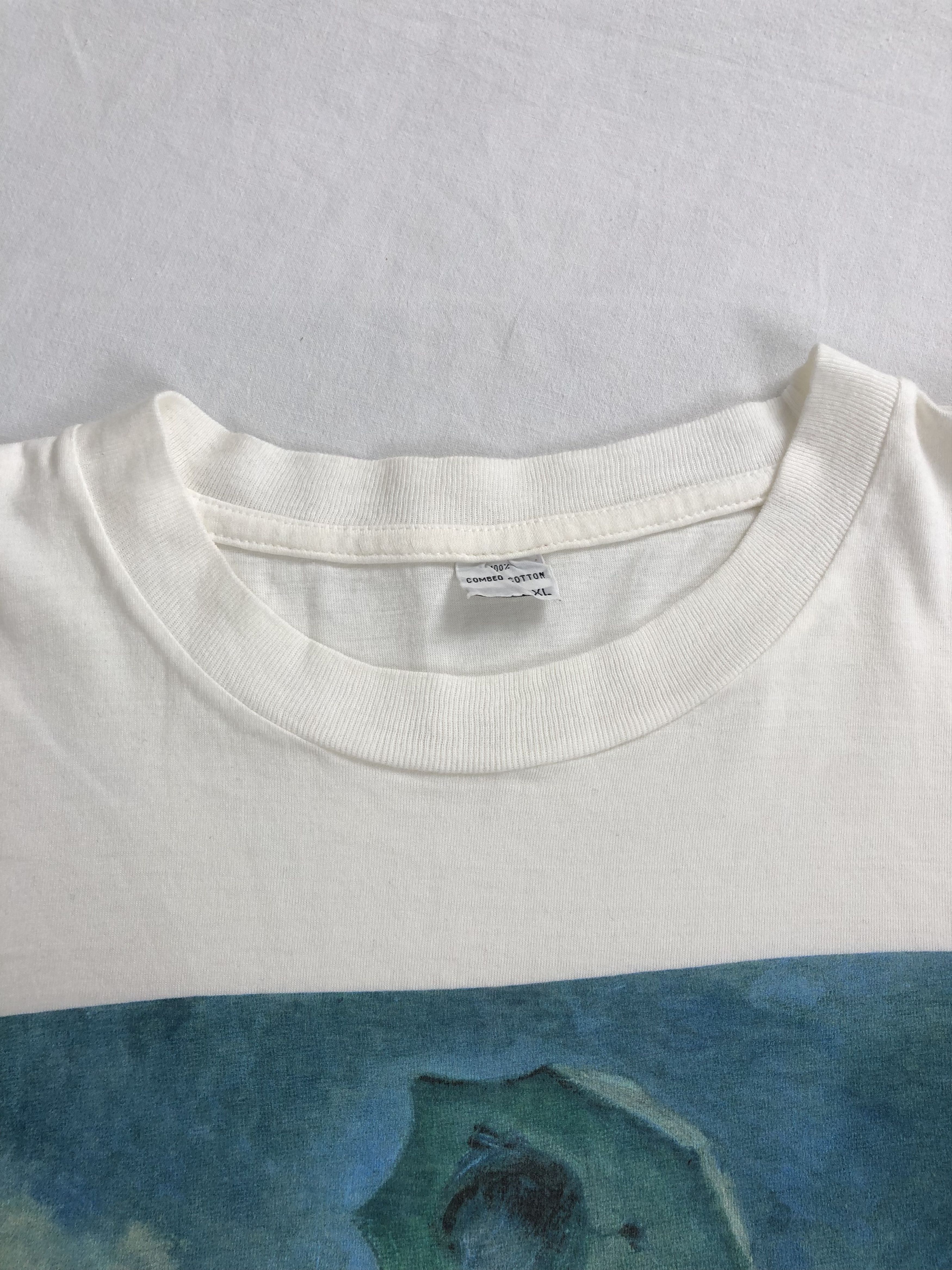 Arts & Science Vintage 90s Claude Monet Woman with a Parasol Salvador Dali Size US XL / EU 56 / 4 - 10 Thumbnail