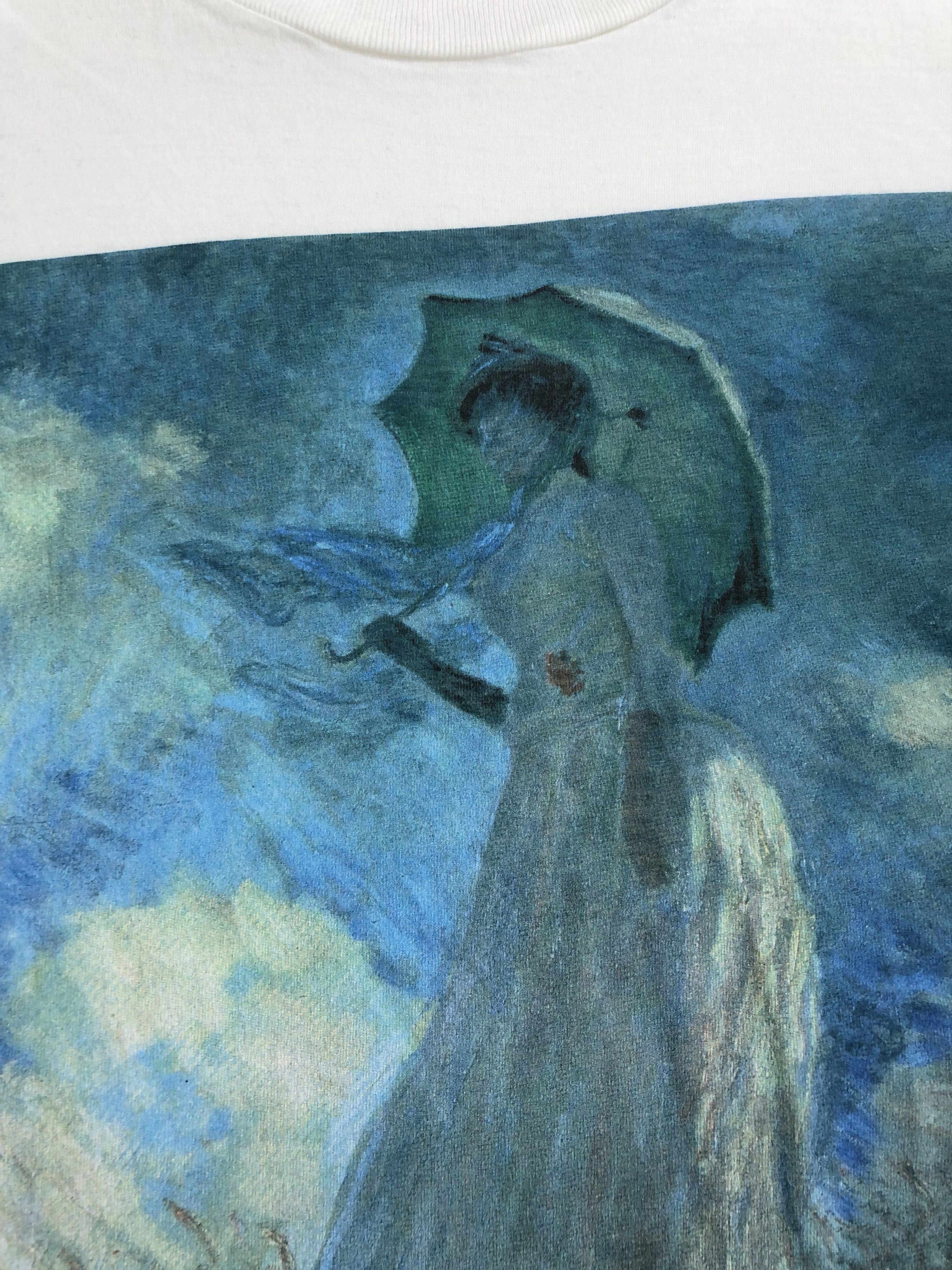 Arts & Science Vintage 90s Claude Monet Woman with a Parasol Salvador Dali Size US XL / EU 56 / 4 - 3 Thumbnail