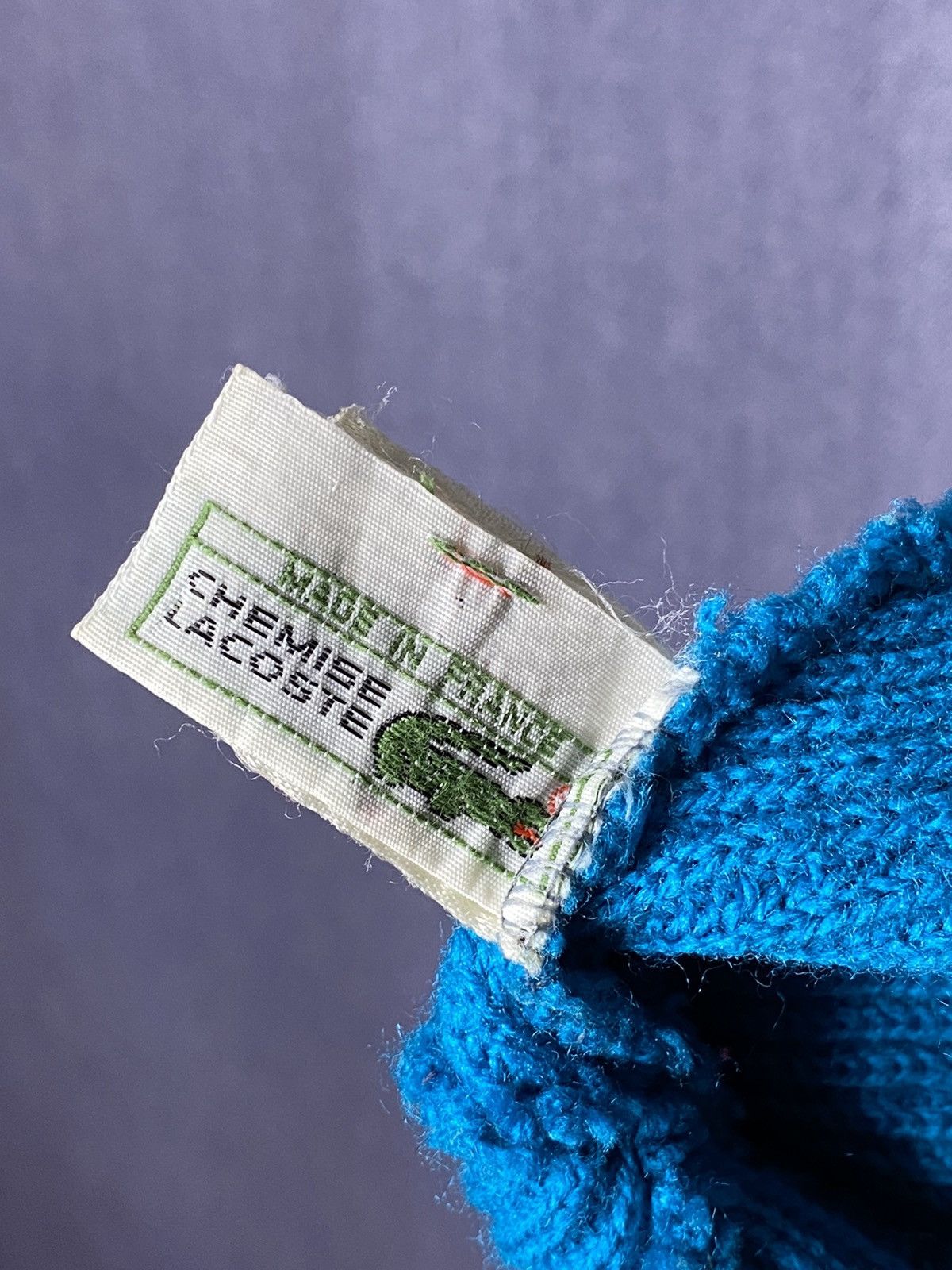 Lacoste × Vintage Lacoste Vintage 90s Beanie Hat France Made Size ONE SIZE - 4 Thumbnail