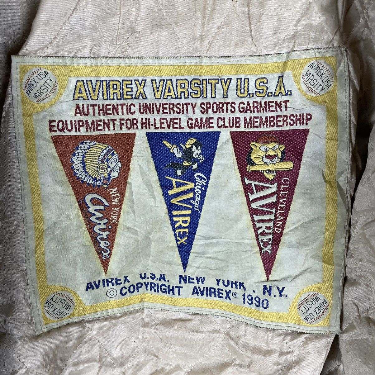 Avirex ⚡️90s AVIREX USA MOHAWK MLB VARSITY JACKET Size US S / EU 44-46 / 1 - 9 Thumbnail