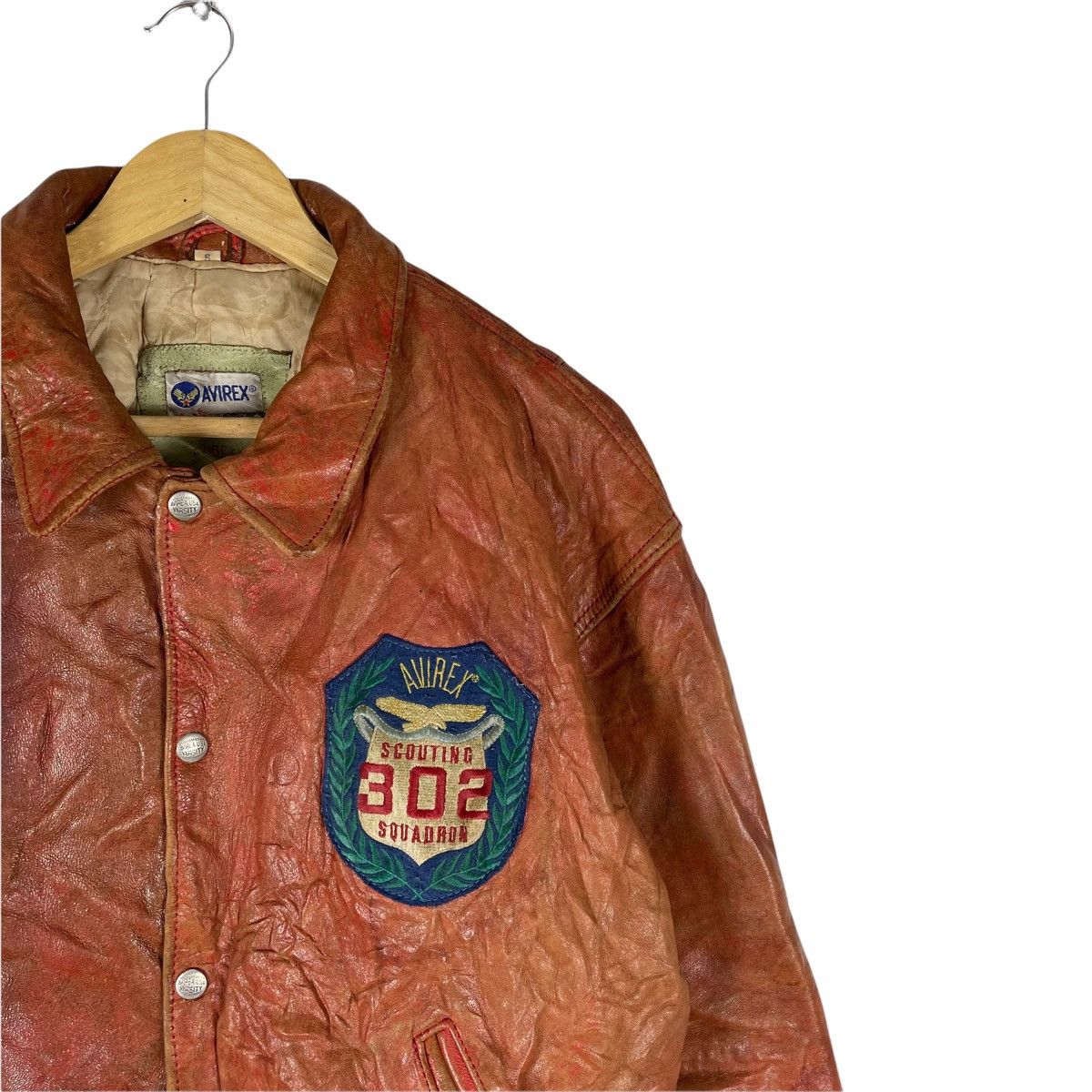 Avirex ⚡️90s AVIREX USA MOHAWK MLB VARSITY JACKET Size US S / EU 44-46 / 1 - 4 Thumbnail