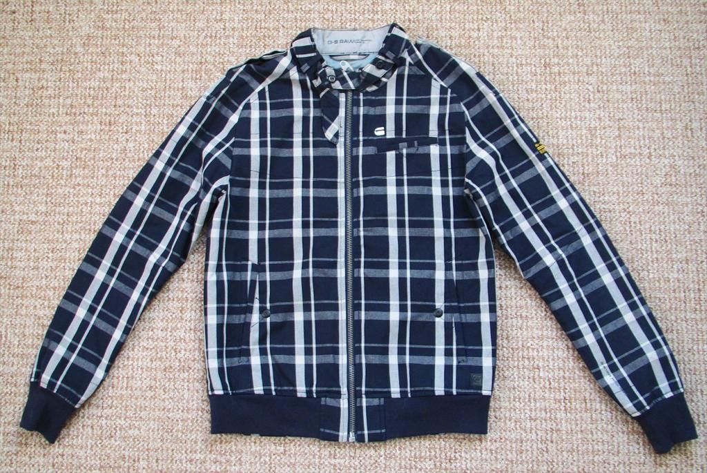 G-Star G-STAR RAW Hook Check Bomber vintage jacket Size US M / EU 48-50 / 2 - 1 Thumbnail