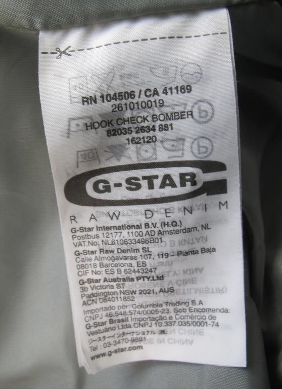 G-Star G-STAR RAW Hook Check Bomber vintage jacket Size US M / EU 48-50 / 2 - 8 Thumbnail