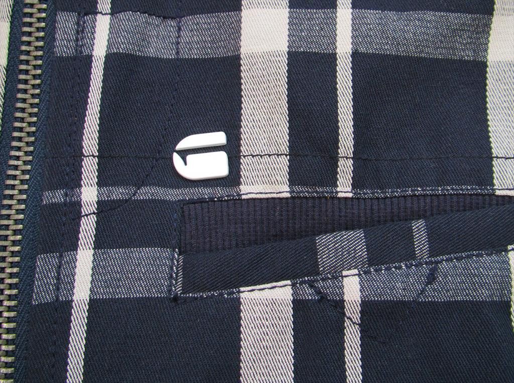 G-Star G-STAR RAW Hook Check Bomber vintage jacket Size US M / EU 48-50 / 2 - 3 Thumbnail